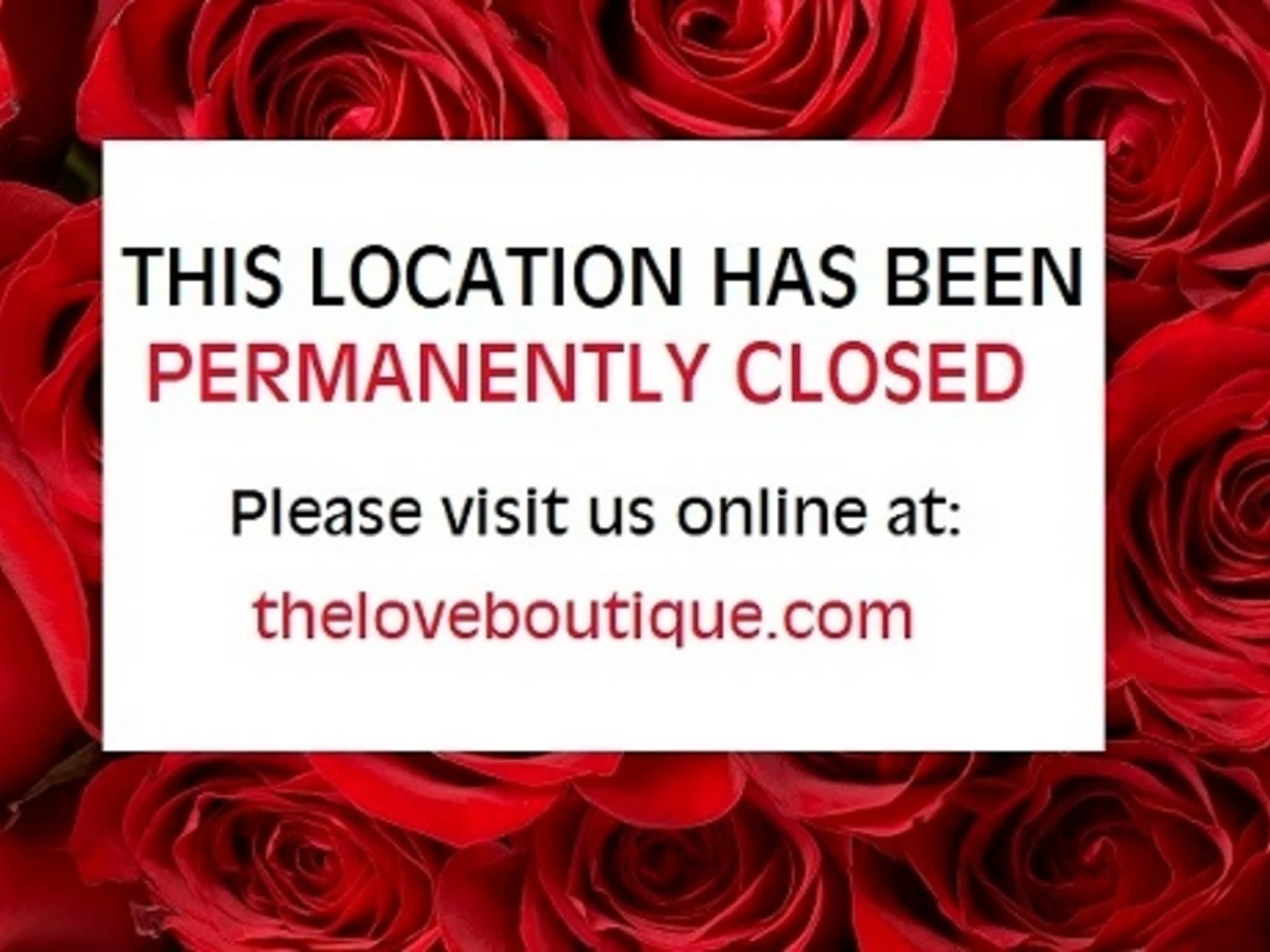 photo PERMANENTLY CLOSED The Love Boutique