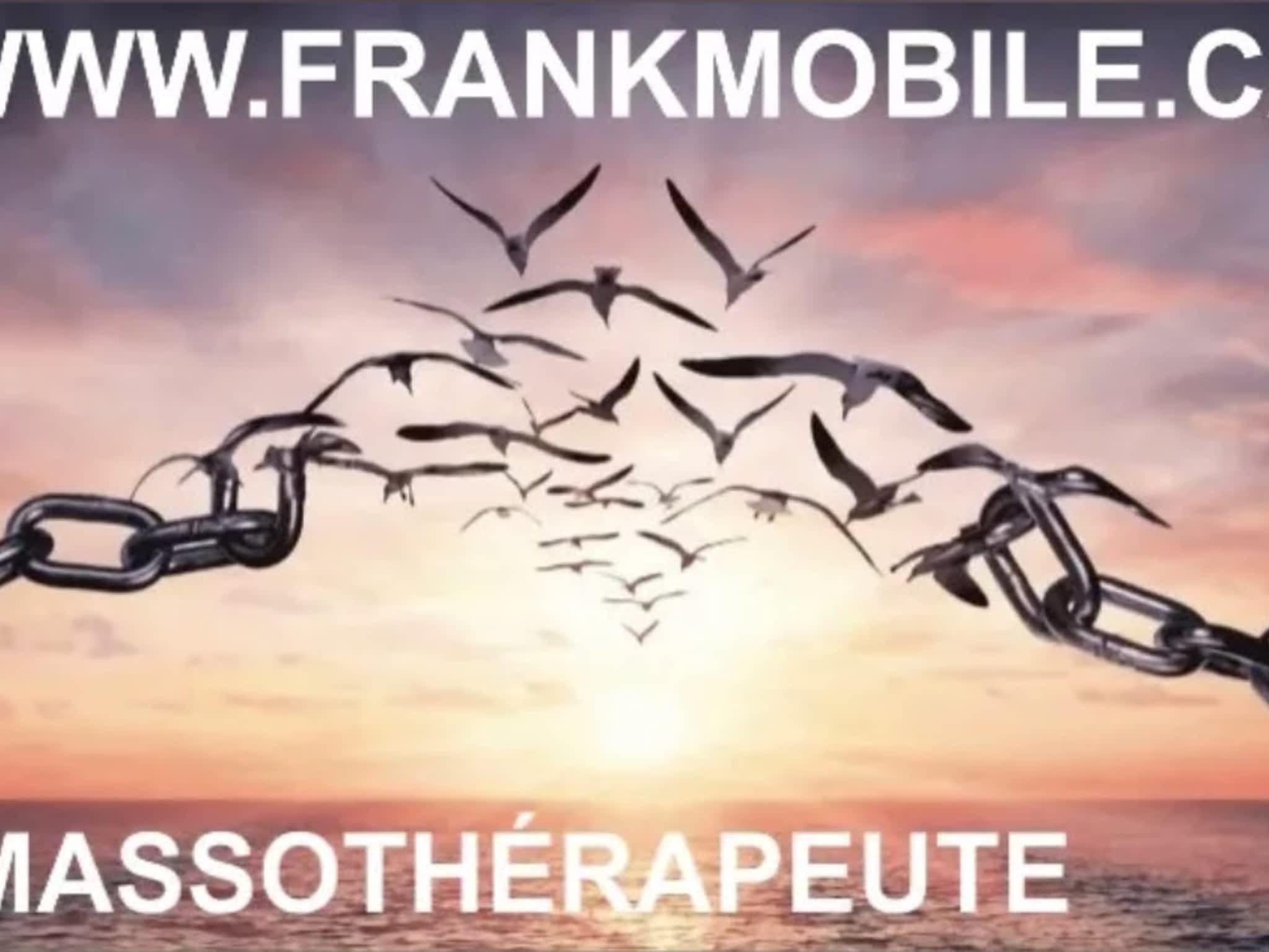 photo Massothérapeute Frankmobile.ca
