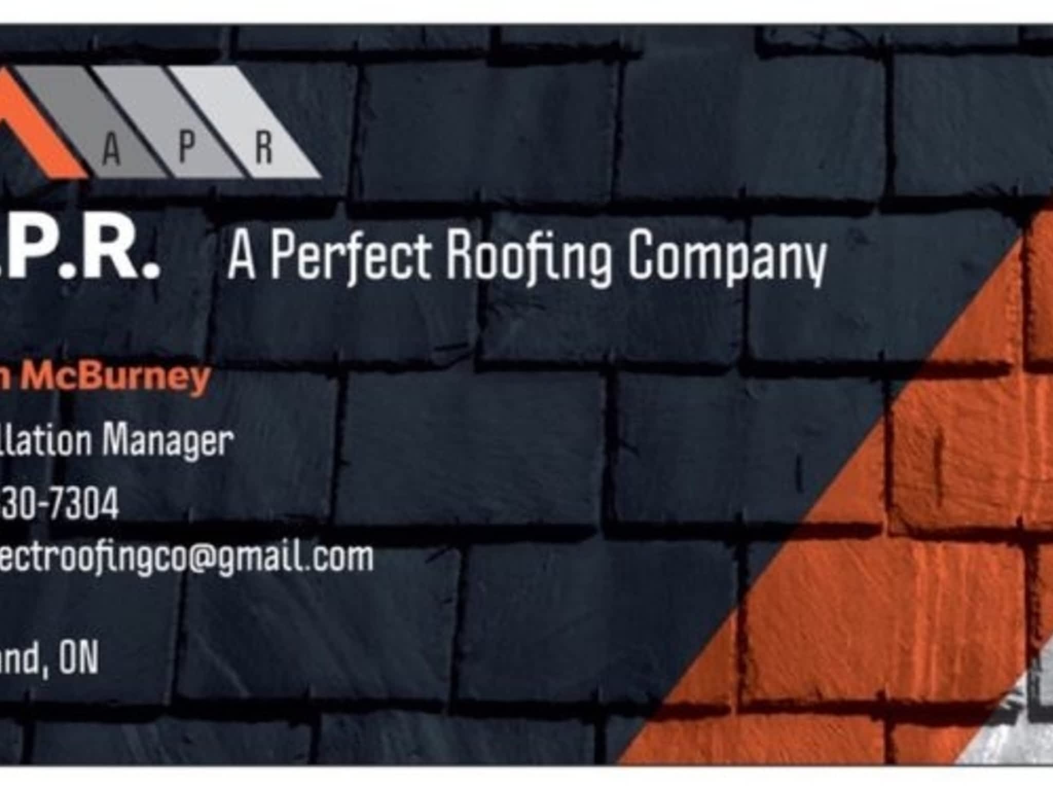 photo A Perfect Roofing Co.