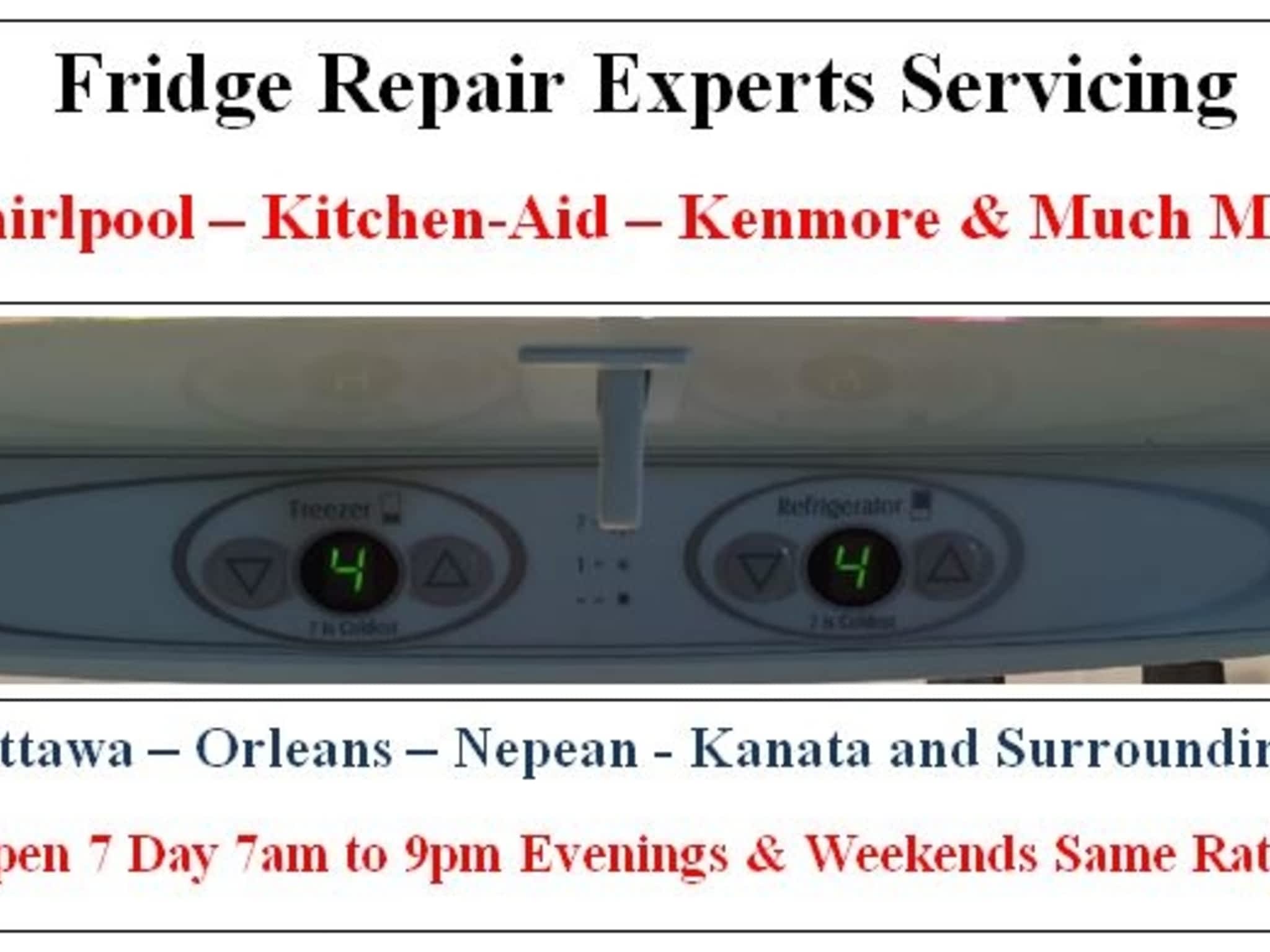photo Ottawa Refrigerator Repair