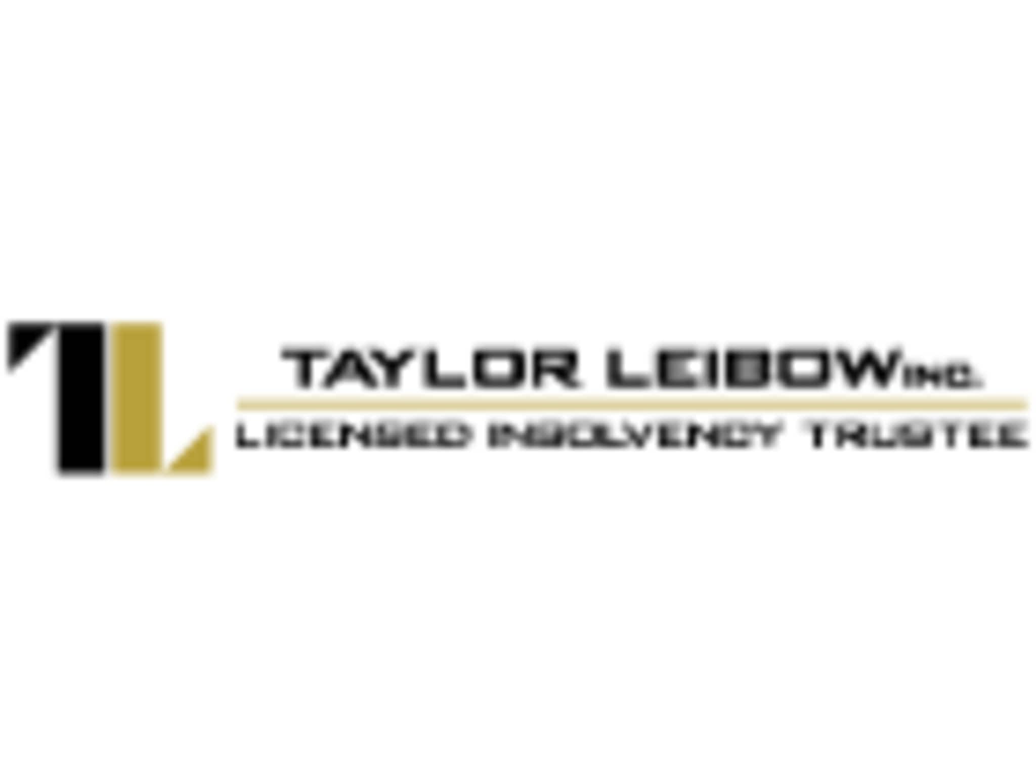 photo Taylor Leibow Inc Licensed Insolvency Trustee