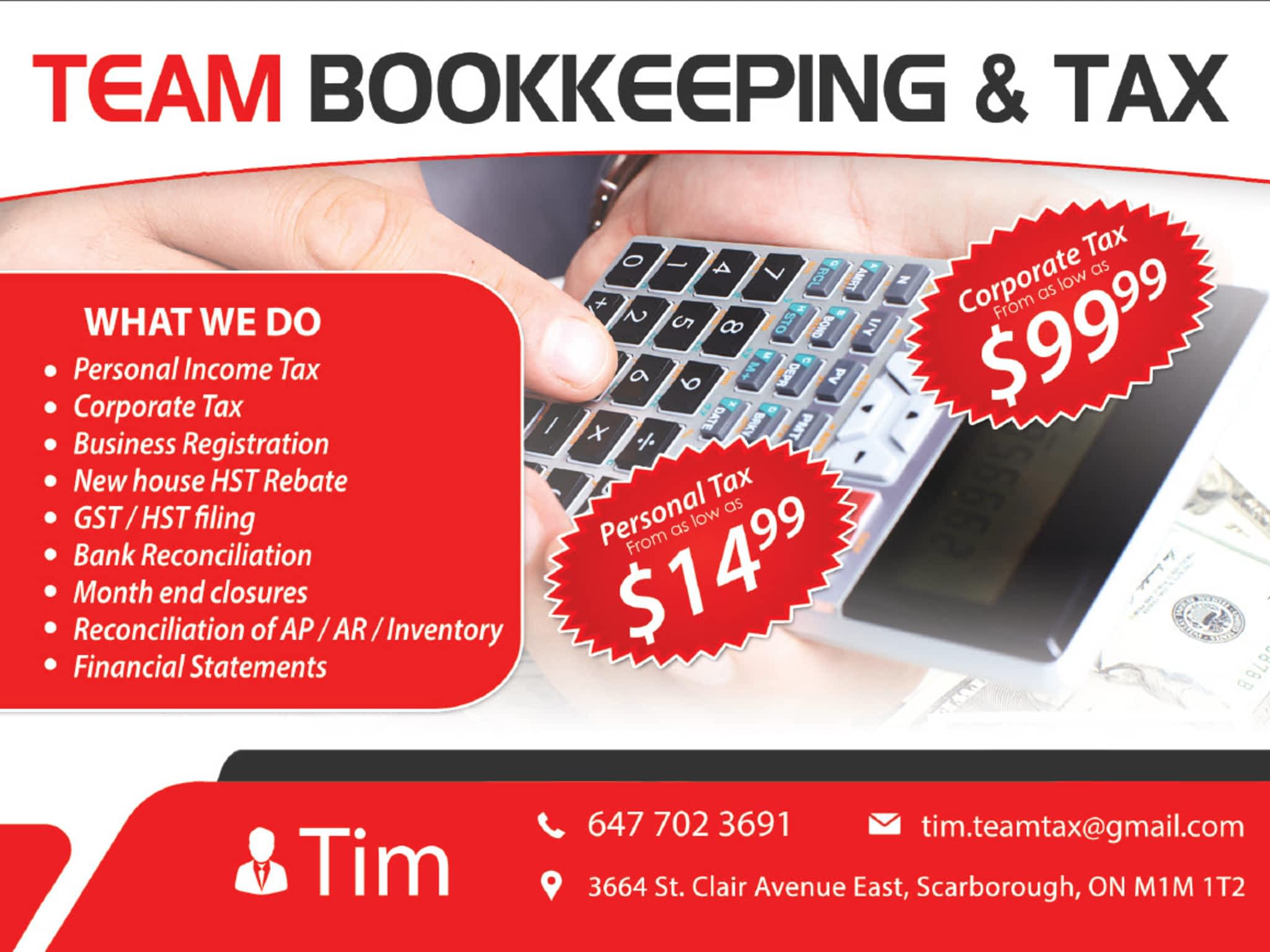 photo Team Bookkeeping and Tax