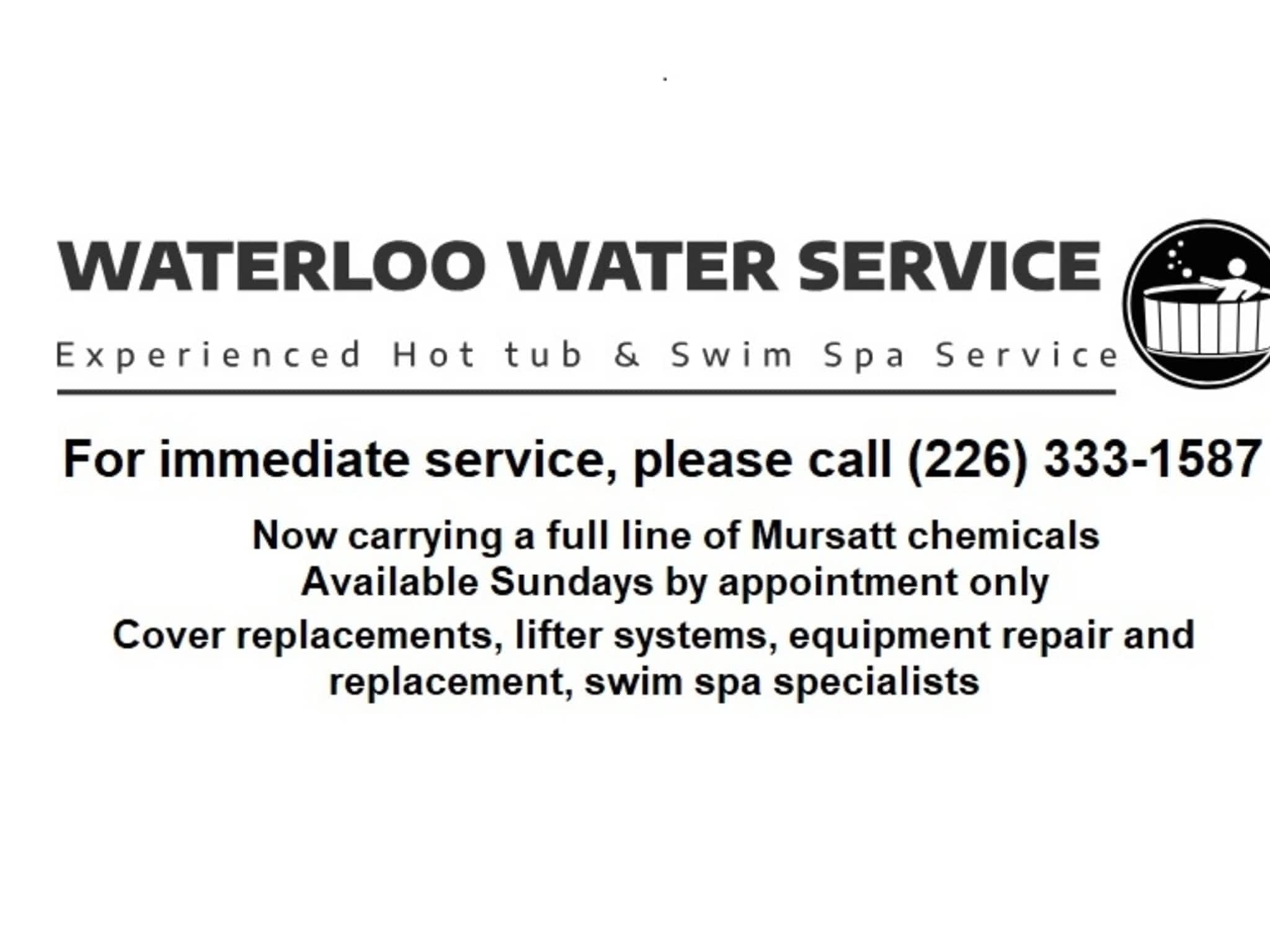 photo Waterloo Water Services