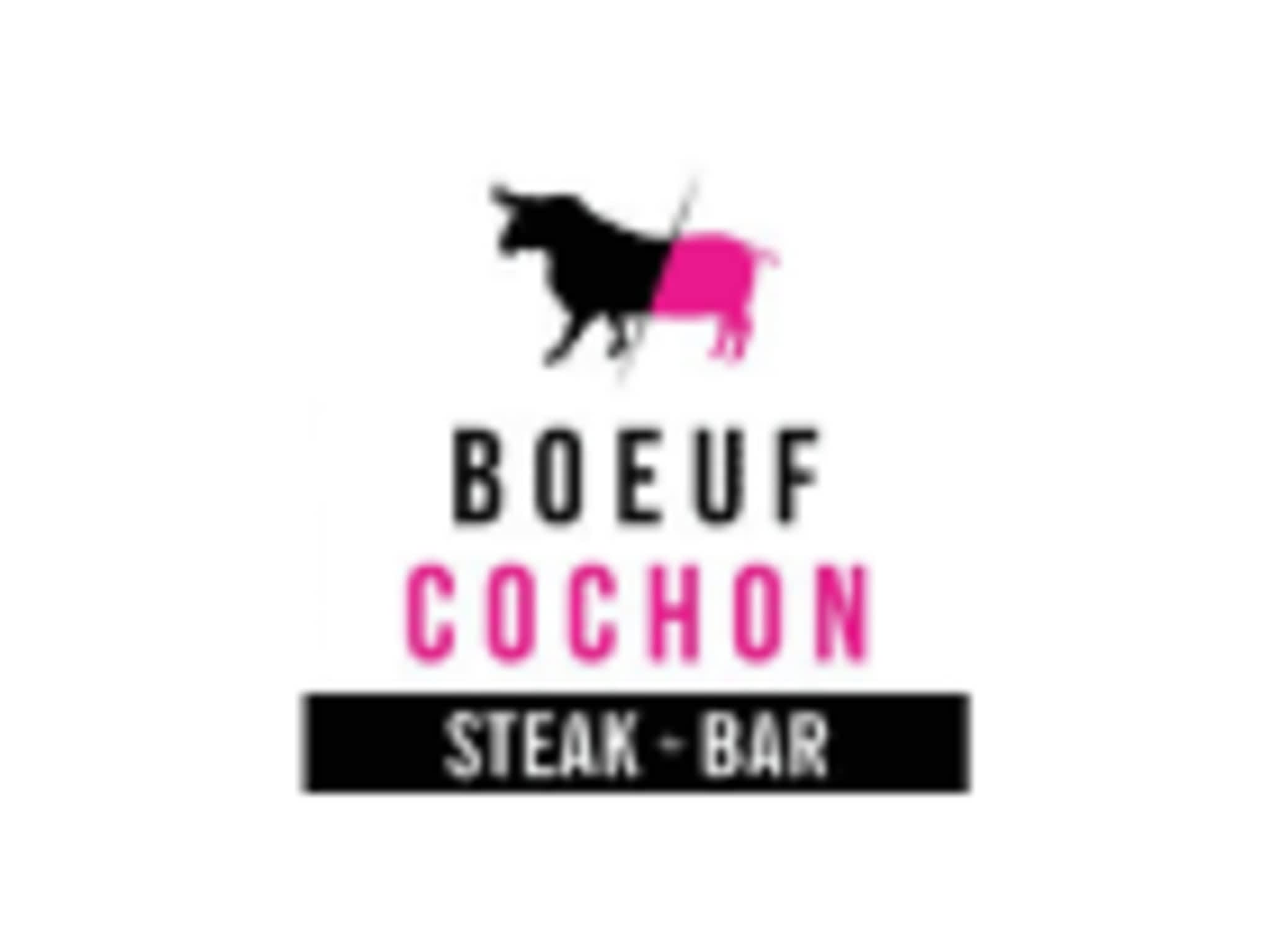 photo Boeuf Cochon Steak + Bar