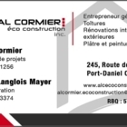 AL Cormier Éco Construction Inc - Entrepreneurs généraux