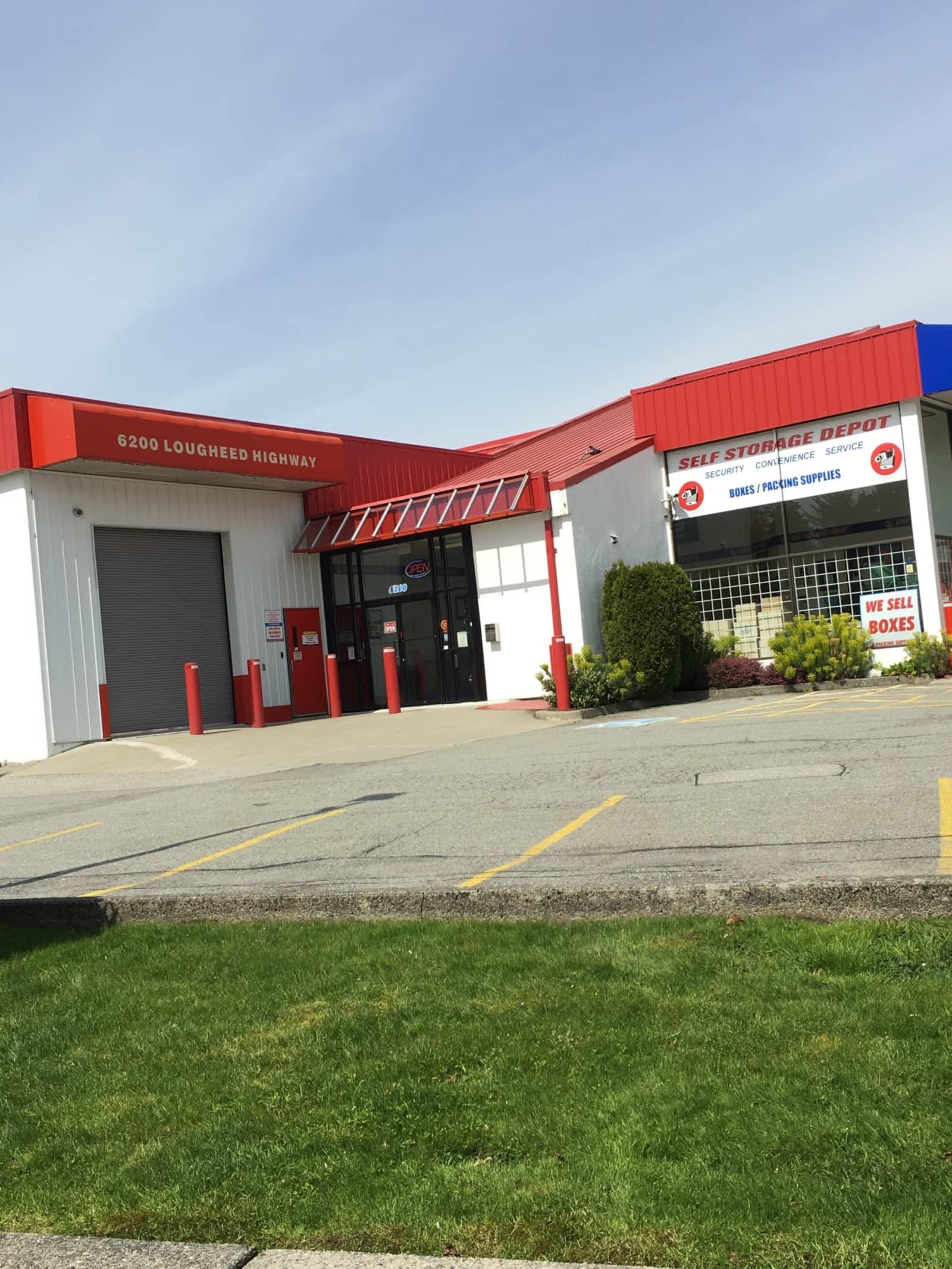 Self Storage Depot Opening Hours 6200 Lougheed Hwy, Burnaby, BC