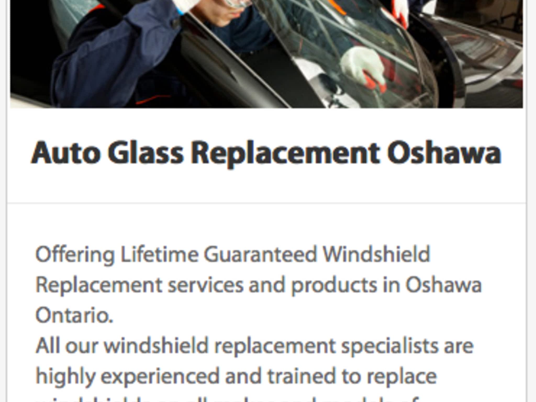 photo Auto Glass Oshawa