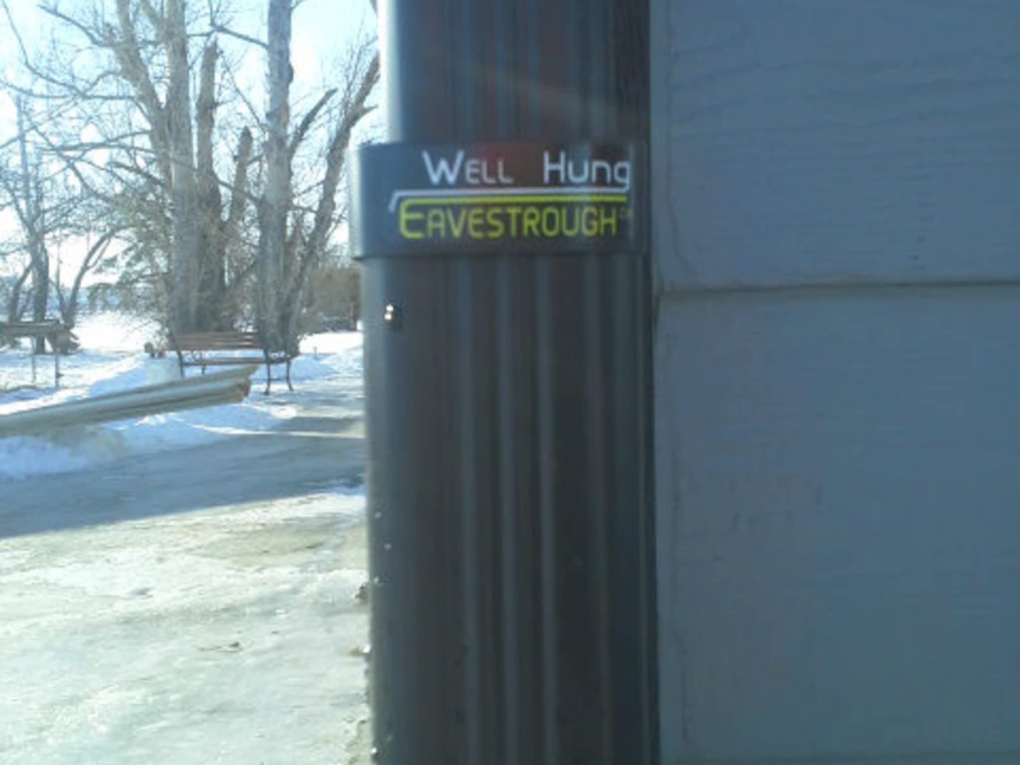 photo Well Hung Eavestrough