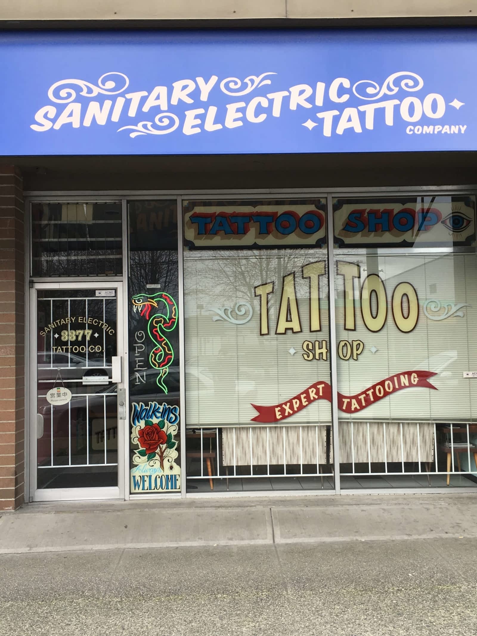 Fraser Street Tattoo Shop - Opening Hours - 3377 Fraser St, Vancouver, BC