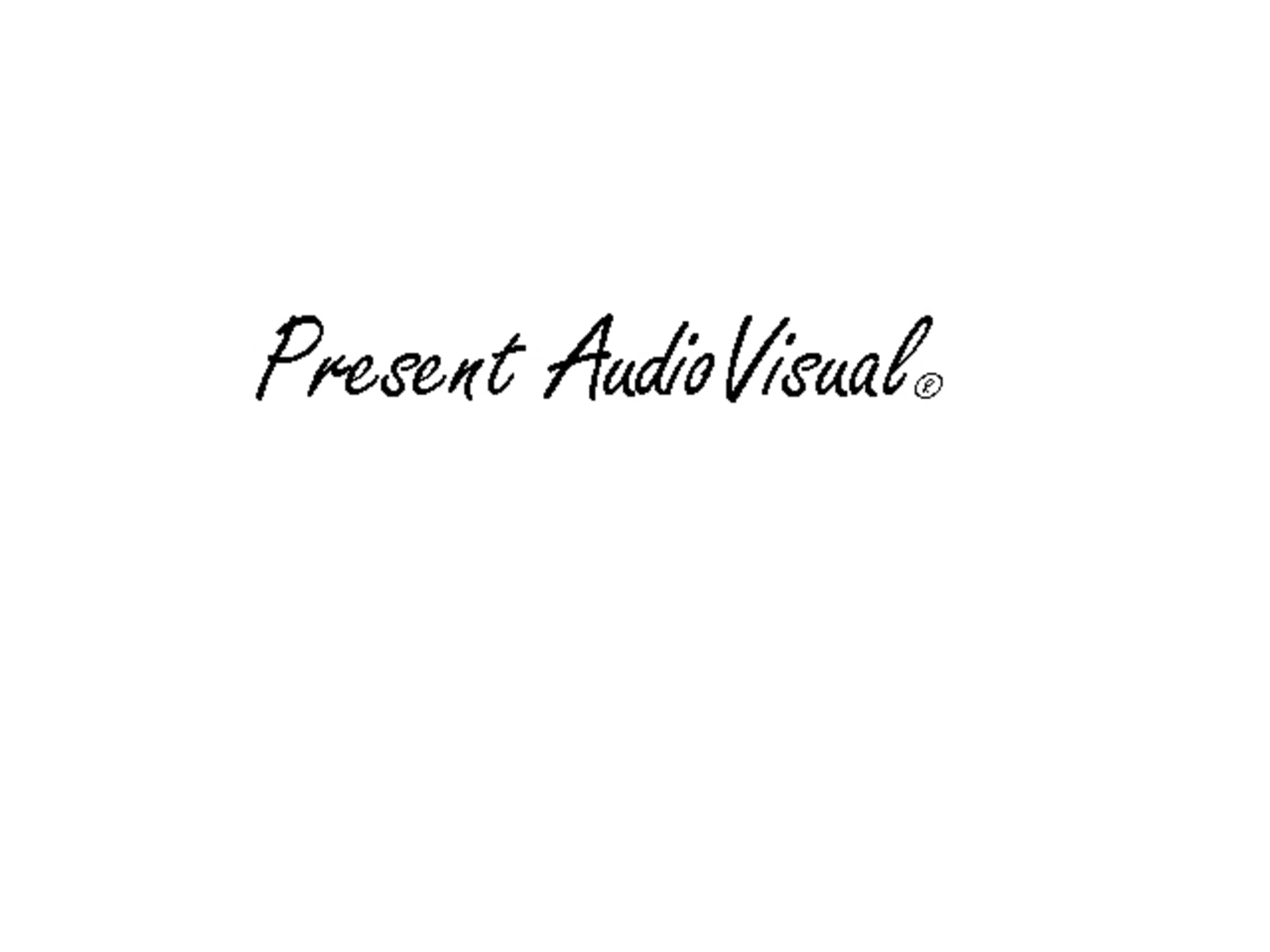 photo Present AudioVisual