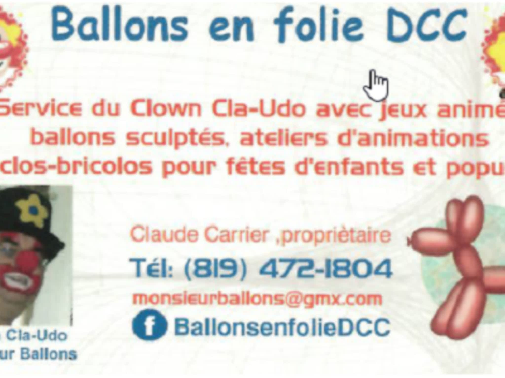 photo Ballons en folie DCC