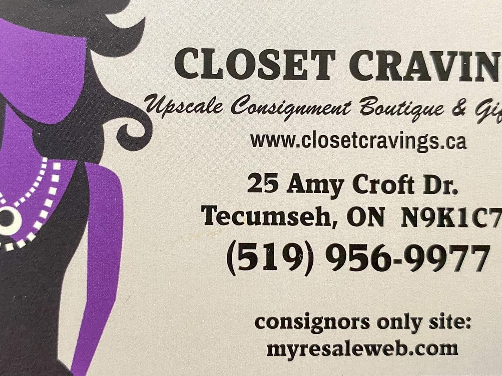 photo Closet Cravings