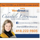 Chantal Létourneau, Vendirect - Courtier Immobilier Saint-Georges - Logo