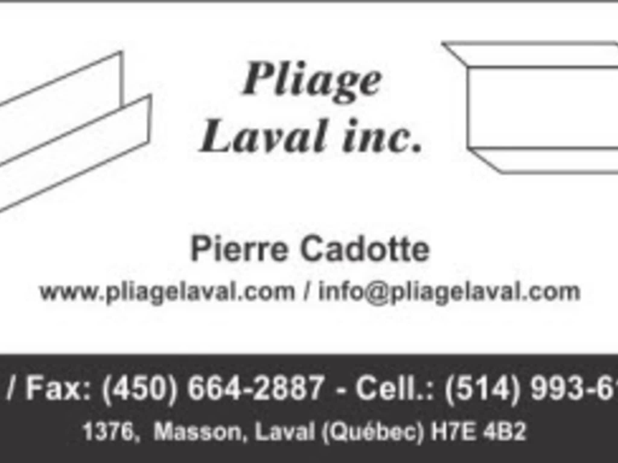 photo Pliage Laval