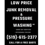 Voir le profil de Low Price Junk Removal & Pressure Wash Inc - London