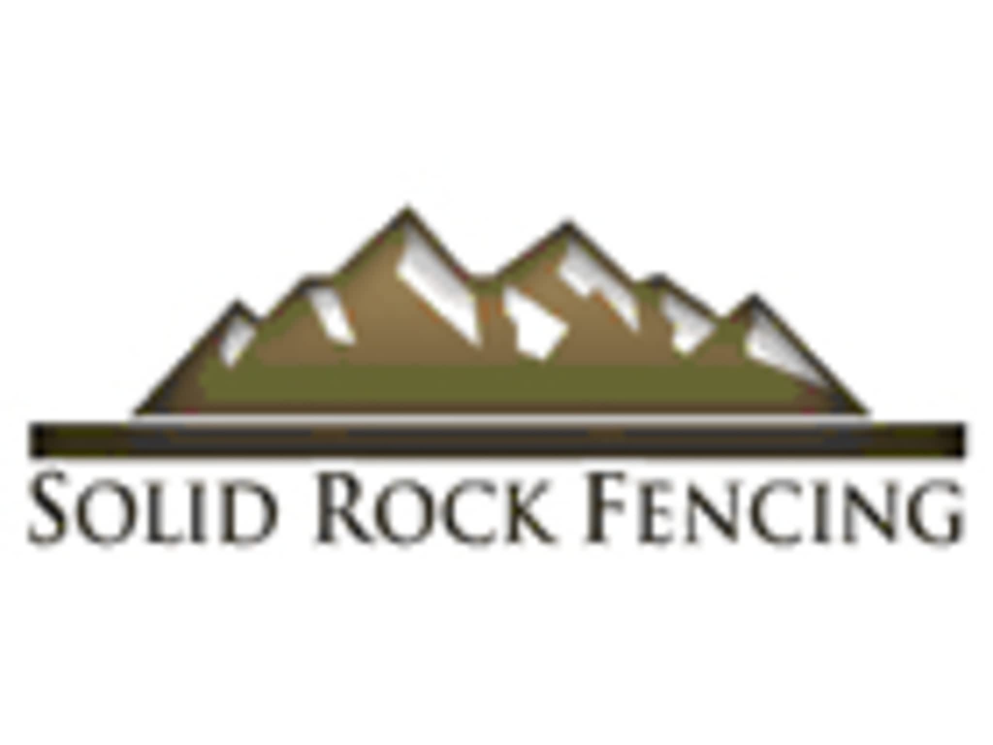 photo Solid Rock Fencing