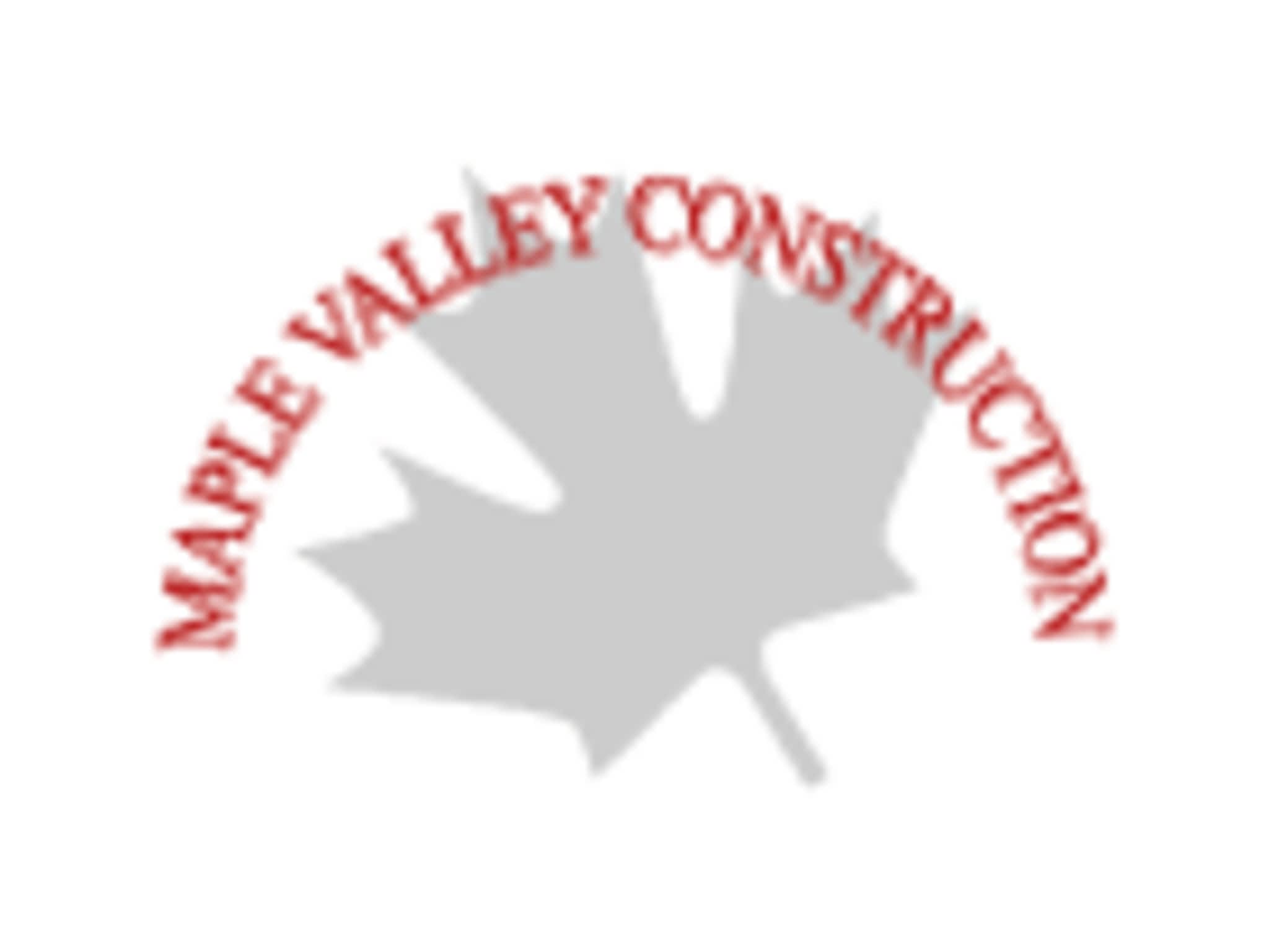 photo Maple Valley Construction