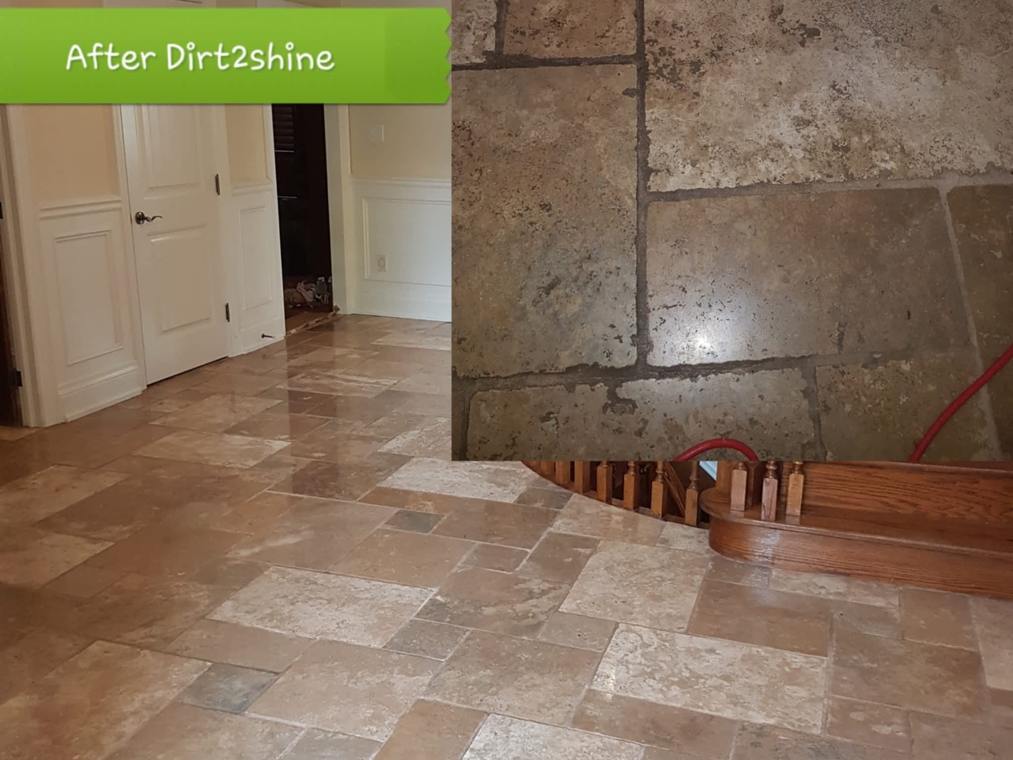 photo Dirt2Shine Carpet Tile Grout Stone & Hardwood Cleaning & Polishing