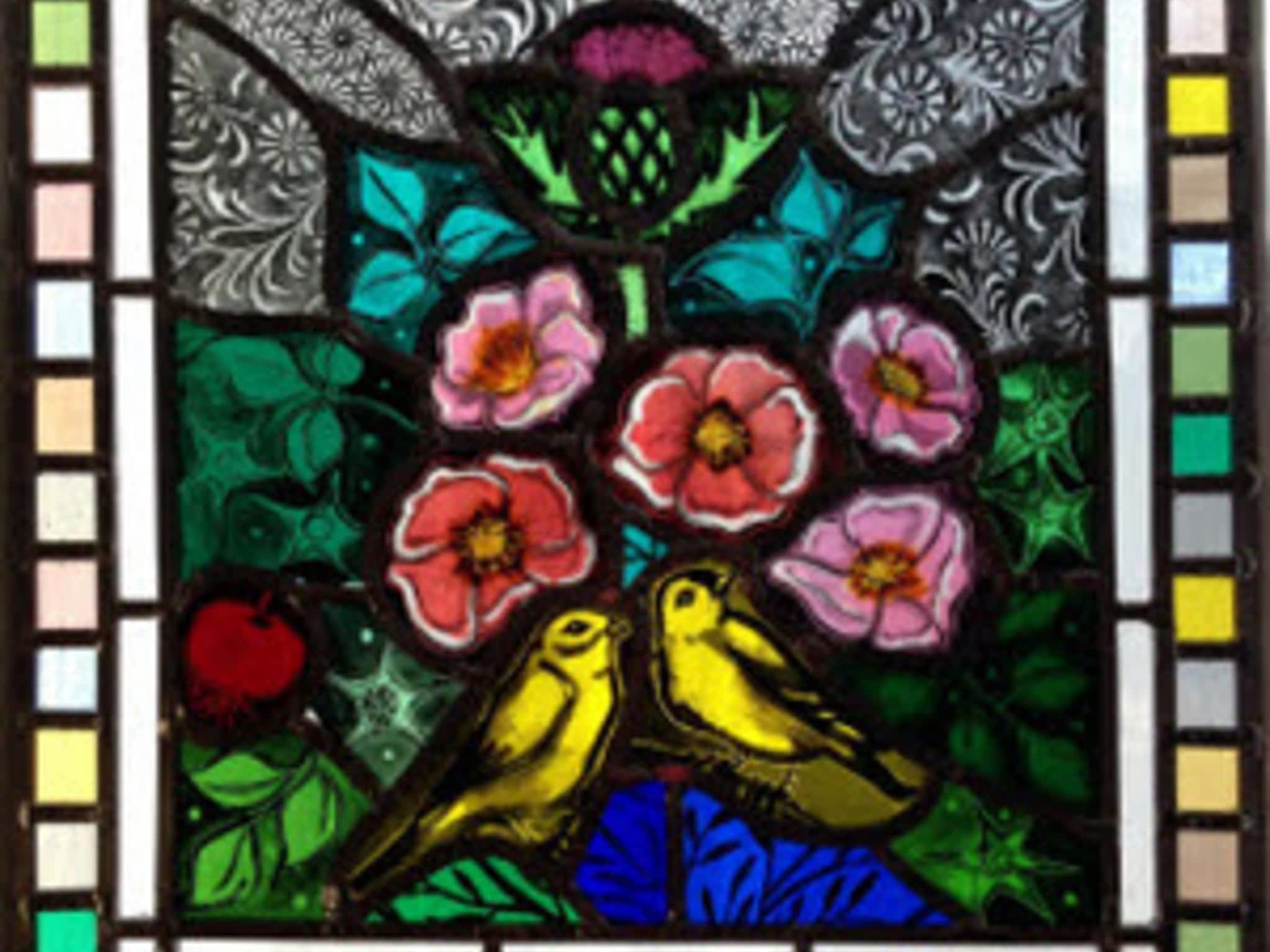 photo Rose Window Stained Glass