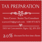 Professional Tax Preparation and Consulting - Tax Consultants