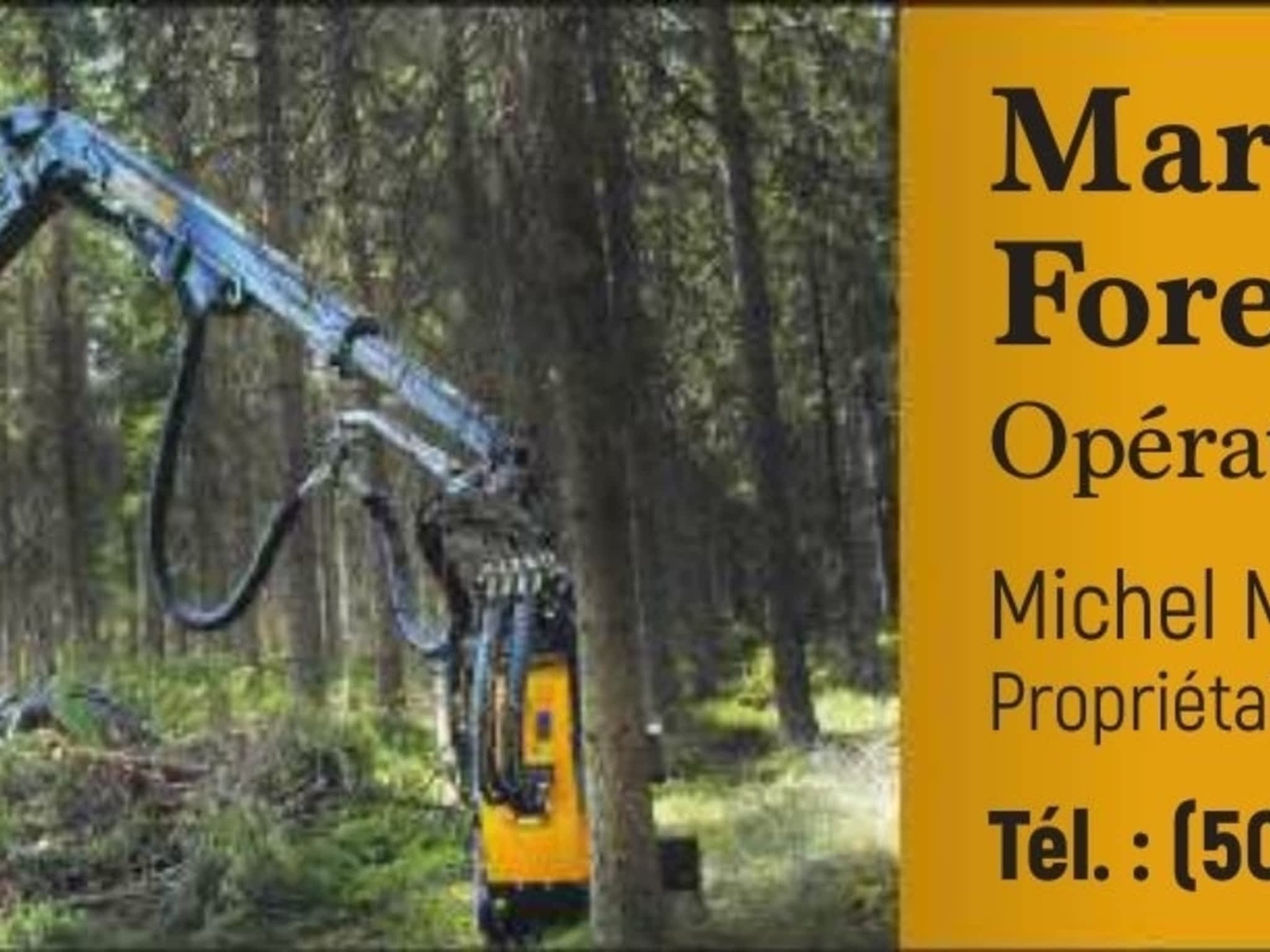 photo Marchand Forestry inc