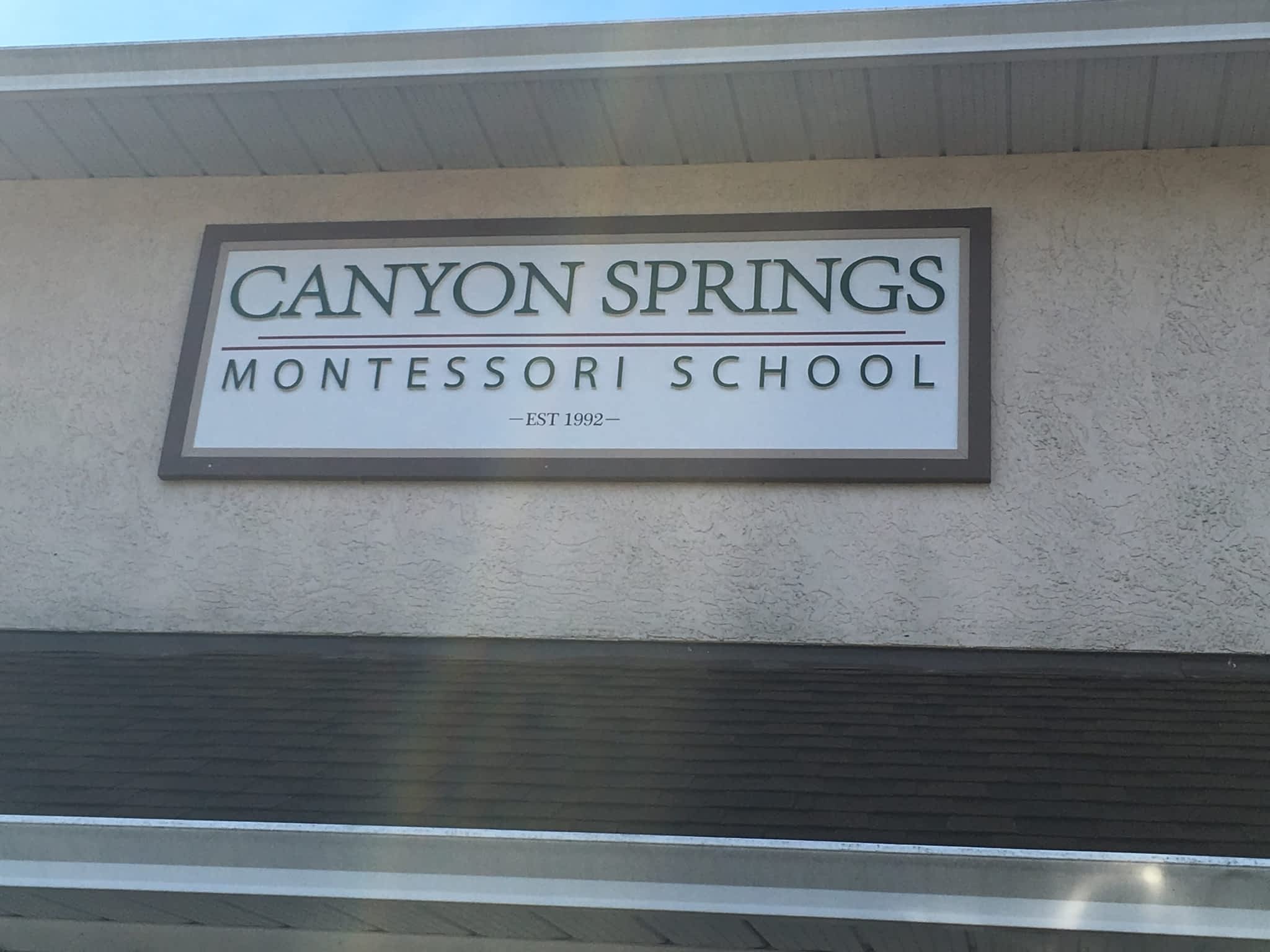 photo Canyon Springs Montessori