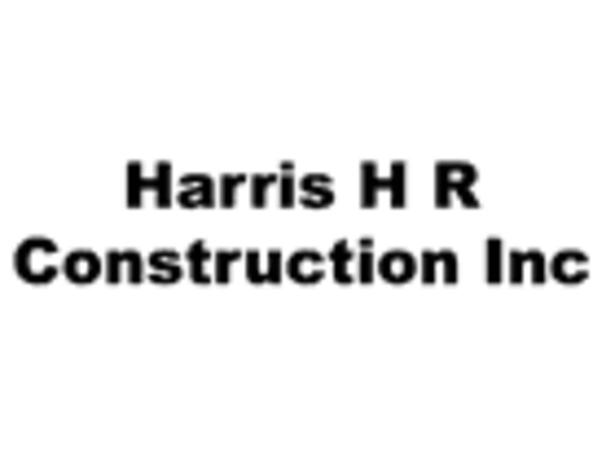 photo Harris H R Construction Inc