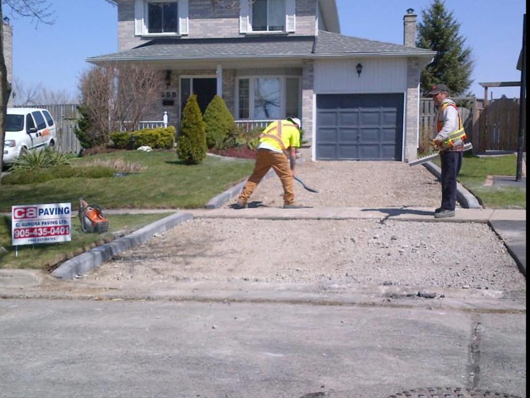 photo C. Aurora Paving Ltd