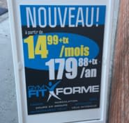 Gym Fit Forme Laval