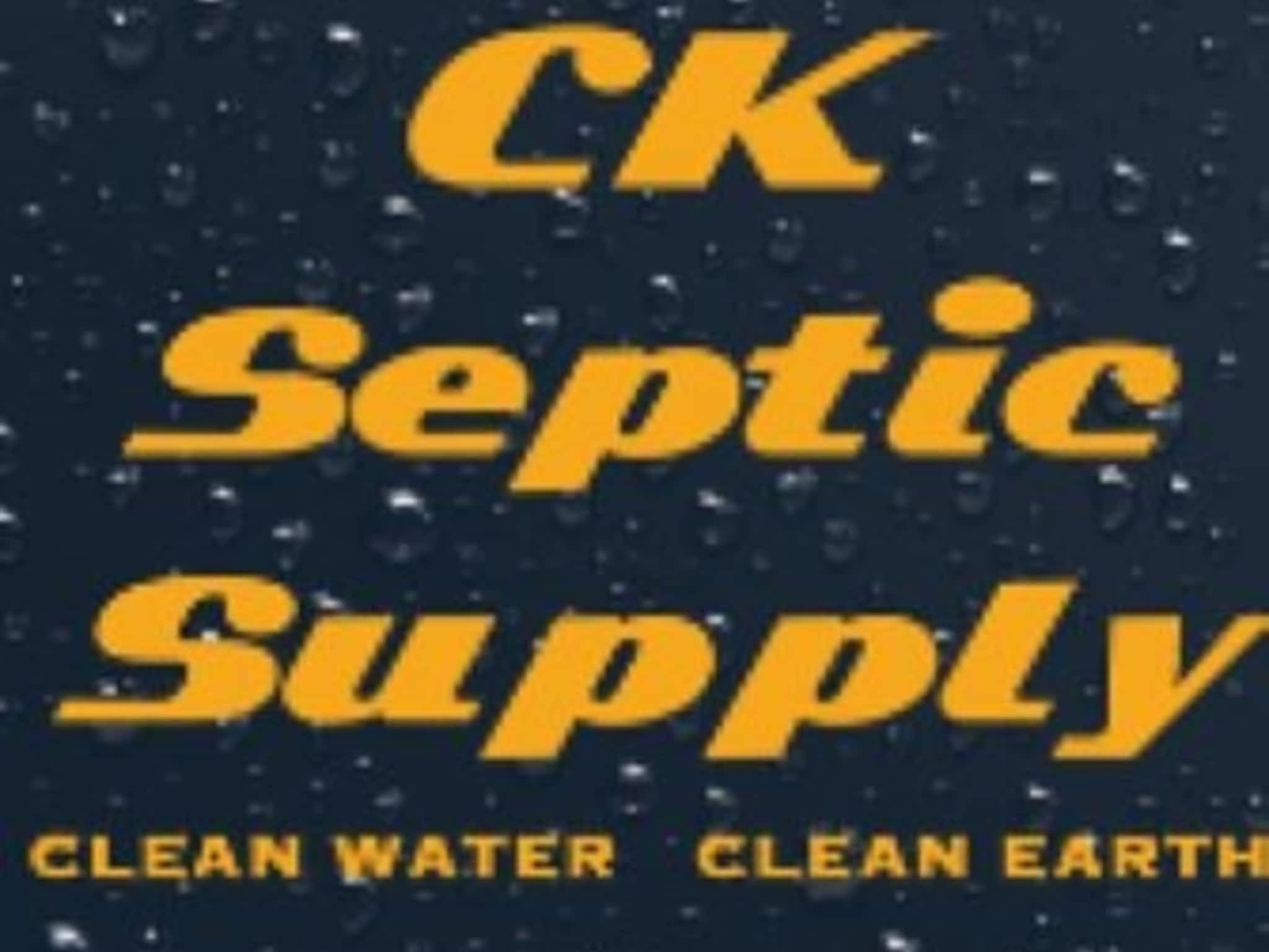 photo CK septic supply