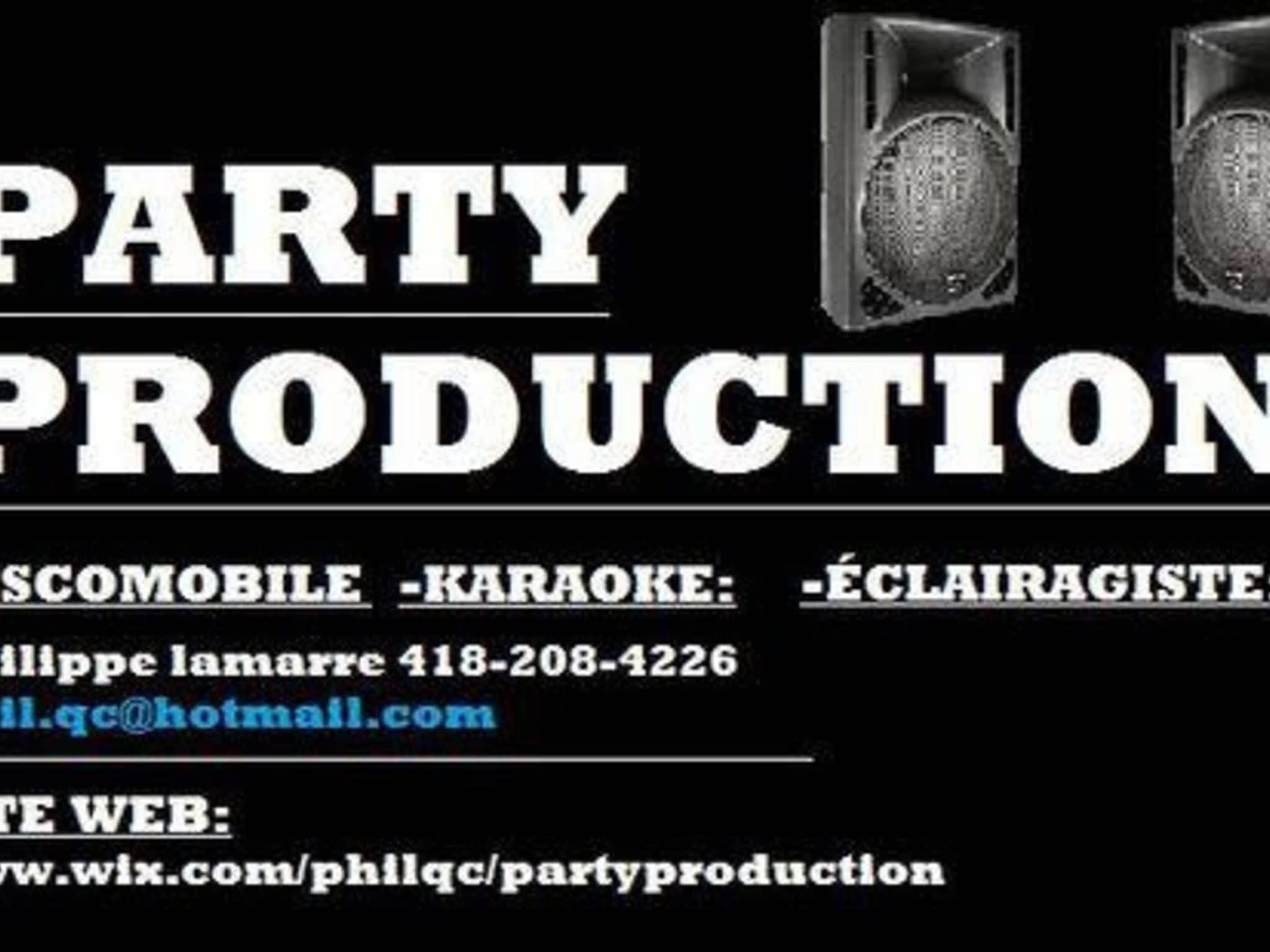 photo Party Production - DJ Karaoke Animation Éclairage