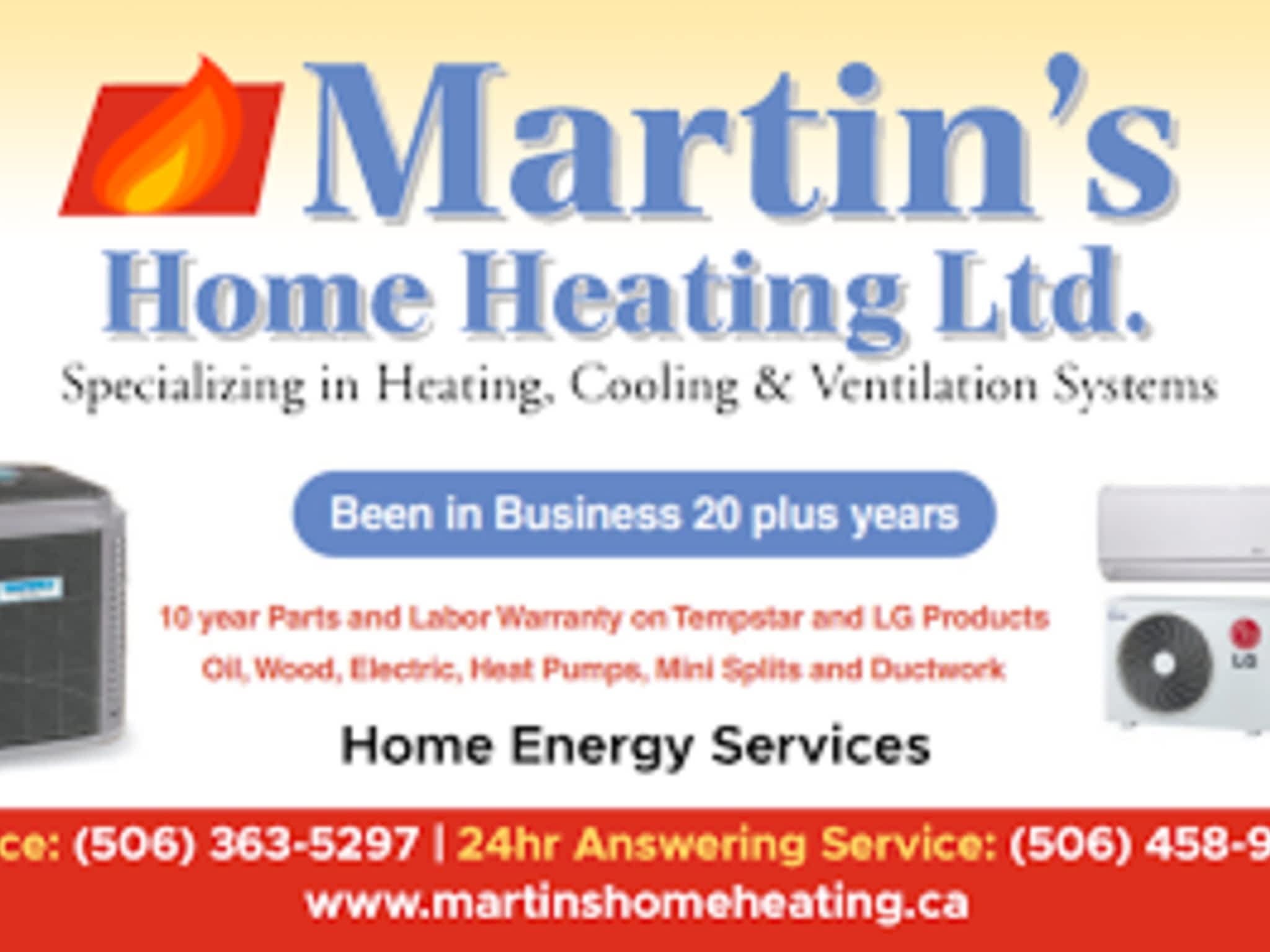 photo Martin's Home Heating Ltd