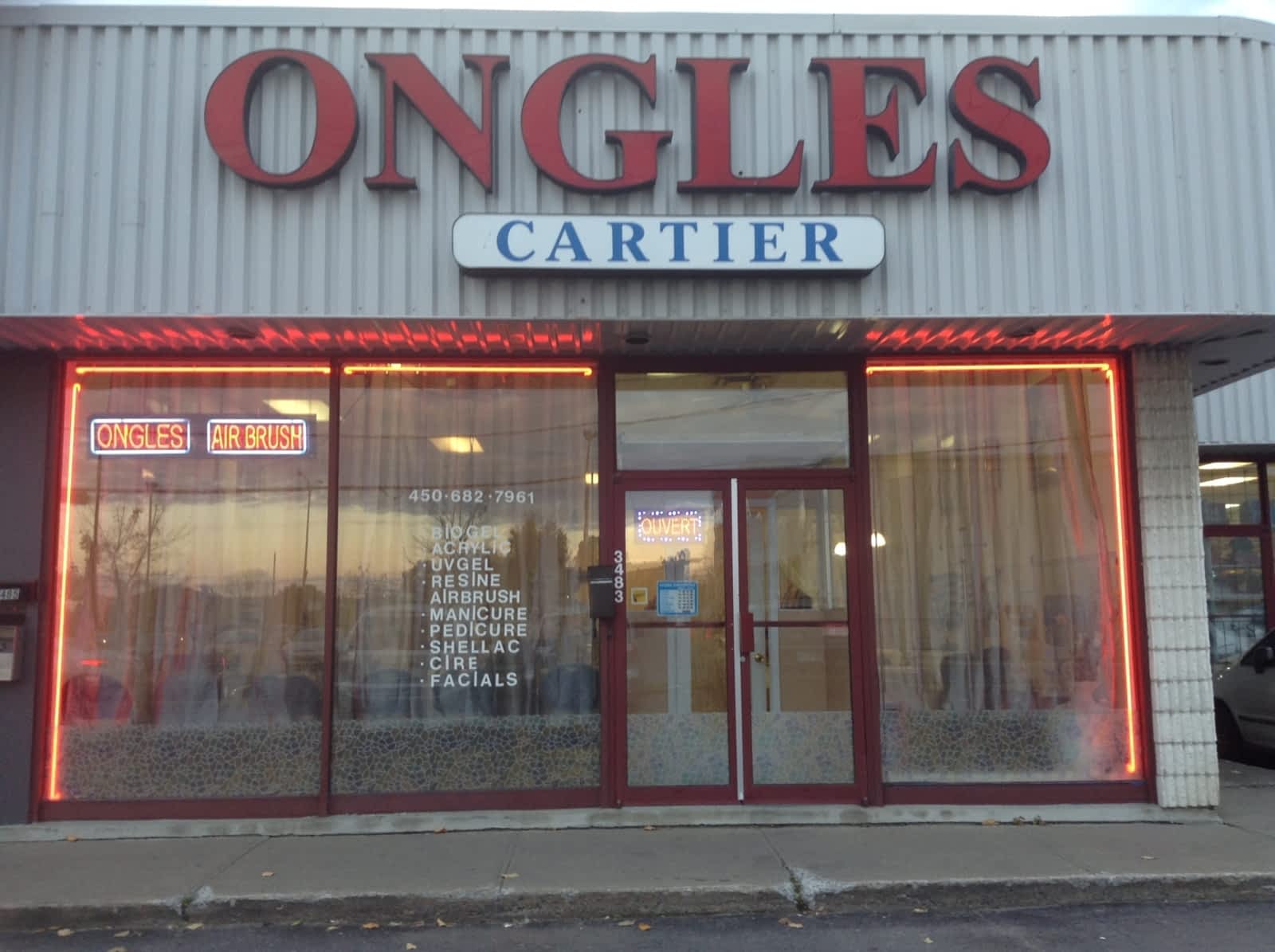 Ongles Cartier Spa - Opening Hours 