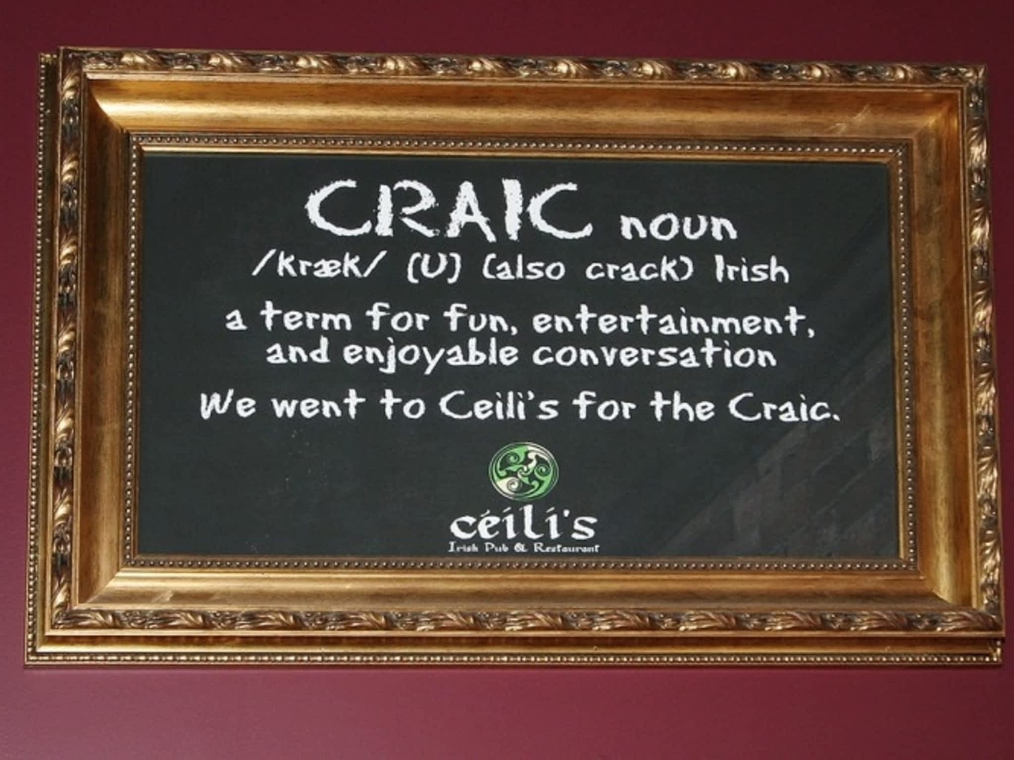 photo Ceili's Modern Irish Pub