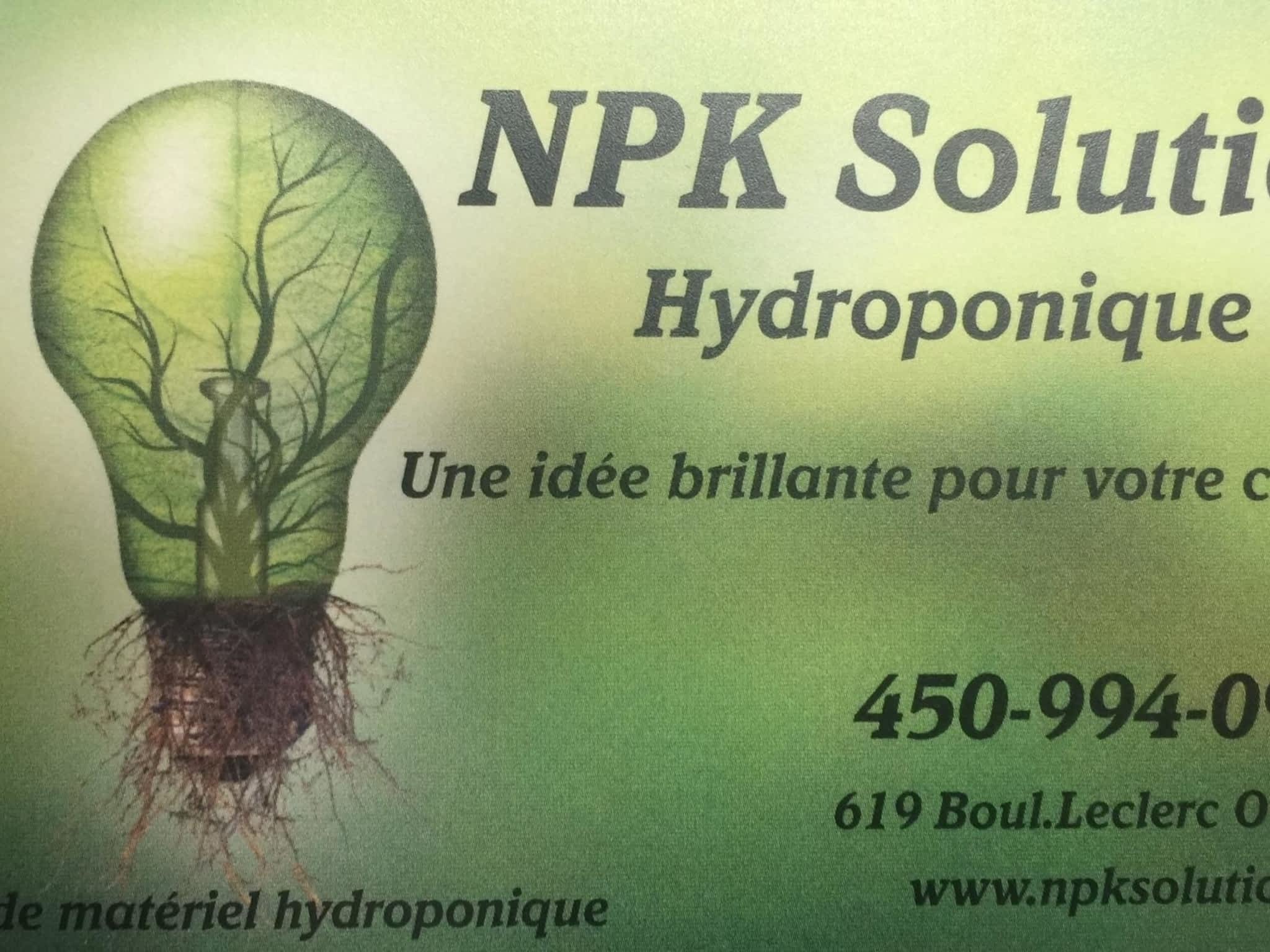 photo NPK Solution Hydroponique