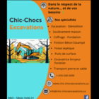 Chic-Chocs Excavations - Entrepreneurs en excavation