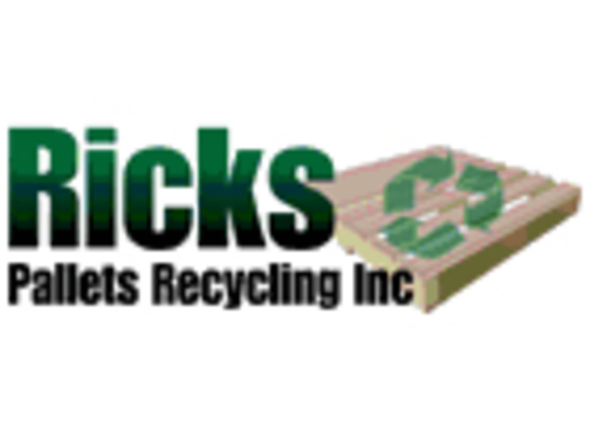photo Ricks Pallets Recycling Inc