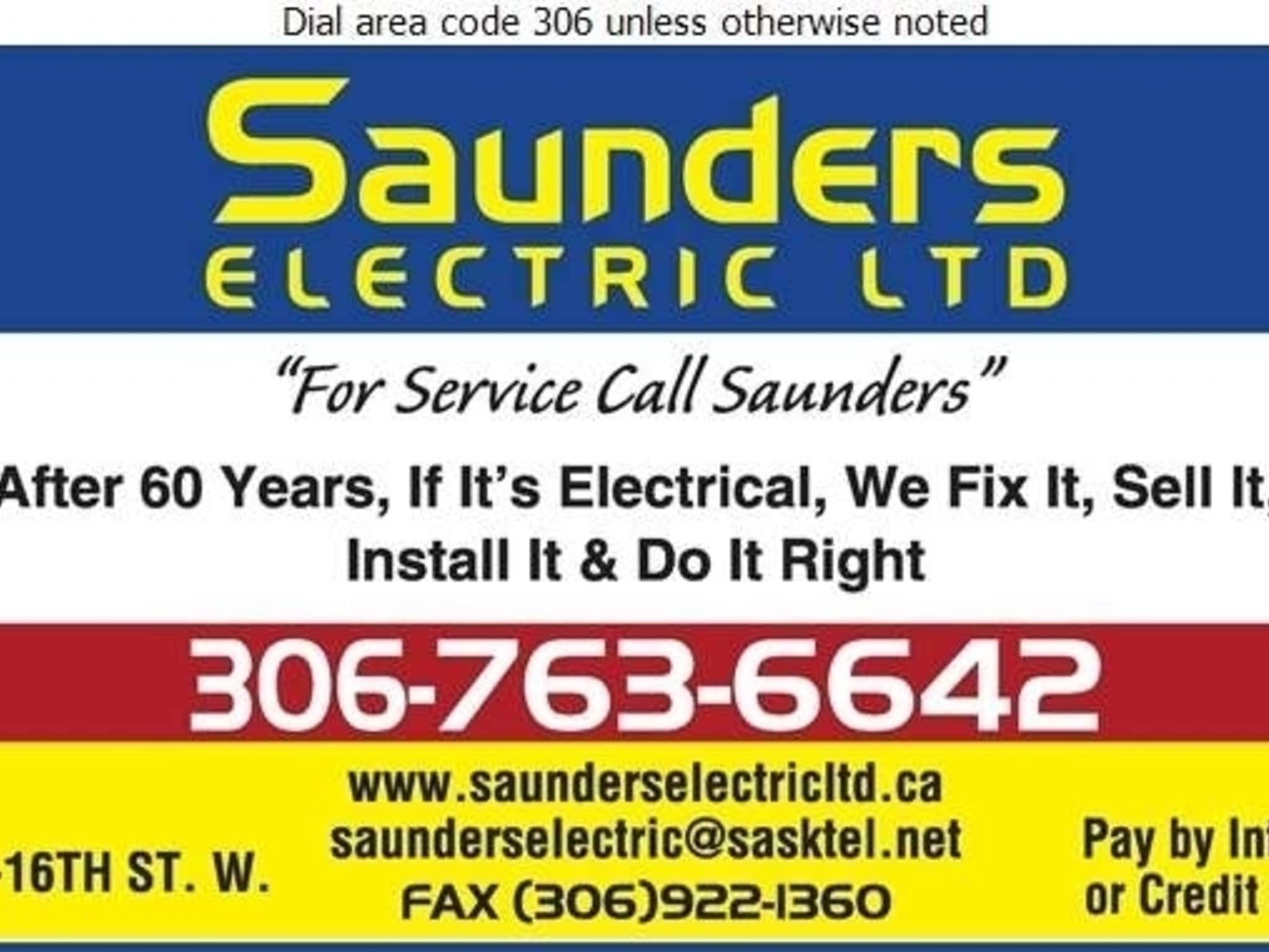 photo Saunders Electric Ltd