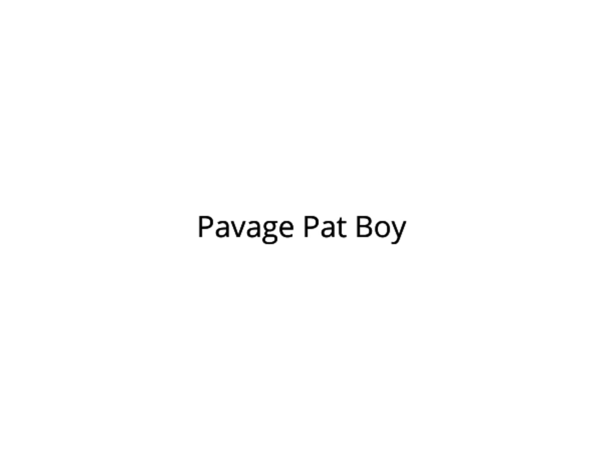 photo Pavage Pat Boy