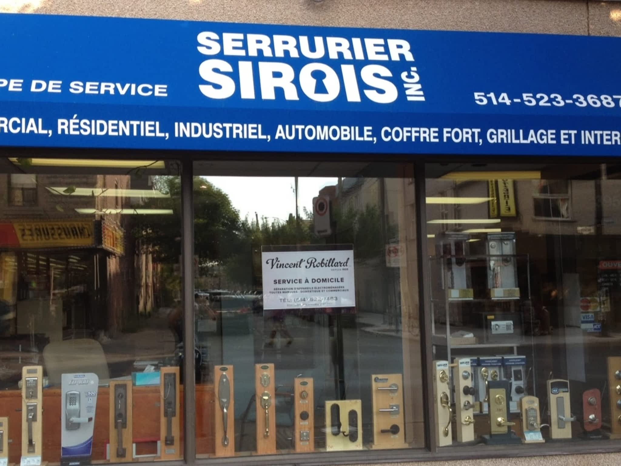 photo Serrurier Sirois Inc.