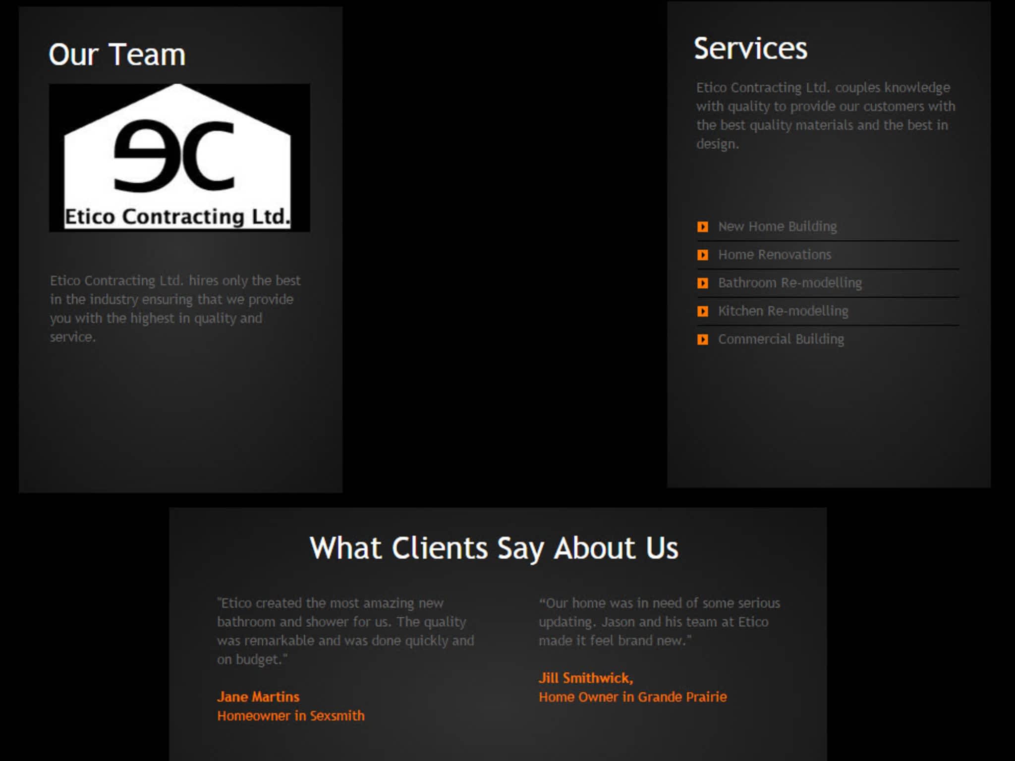 photo Etico Contracting Ltd