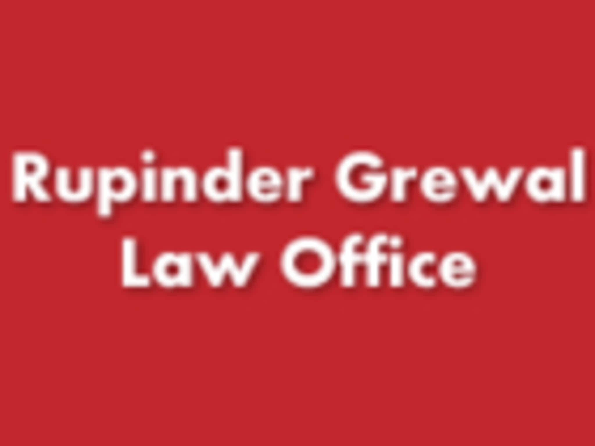 photo Rupinder Grewal Law Office