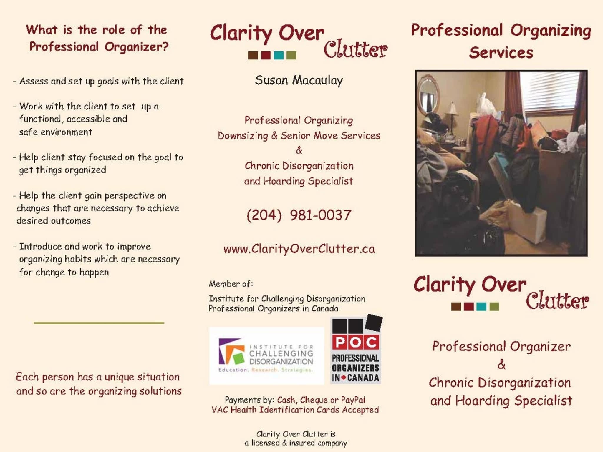 photo Clarity Over Clutter