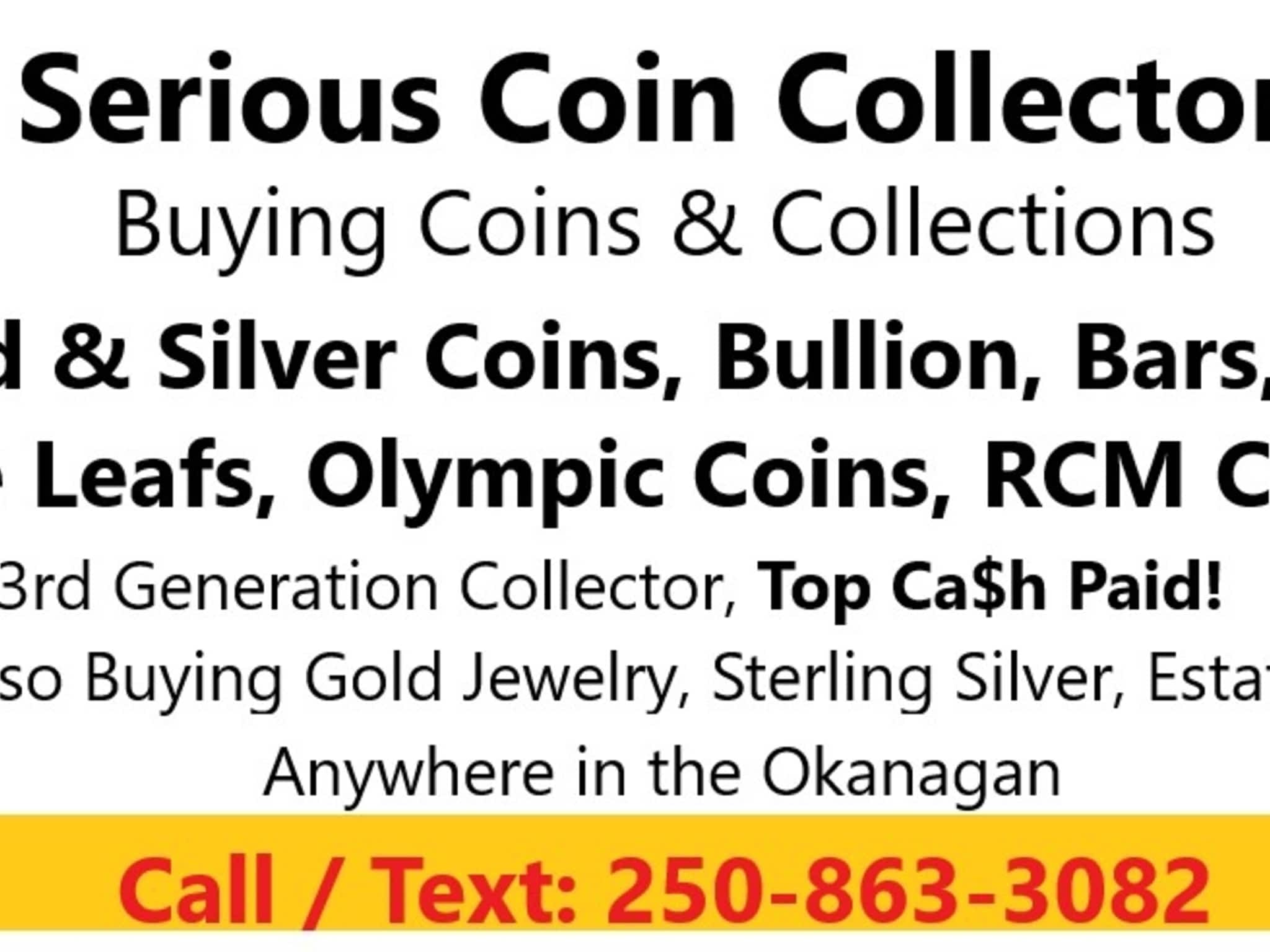 photo Okanagan Coin Collectors