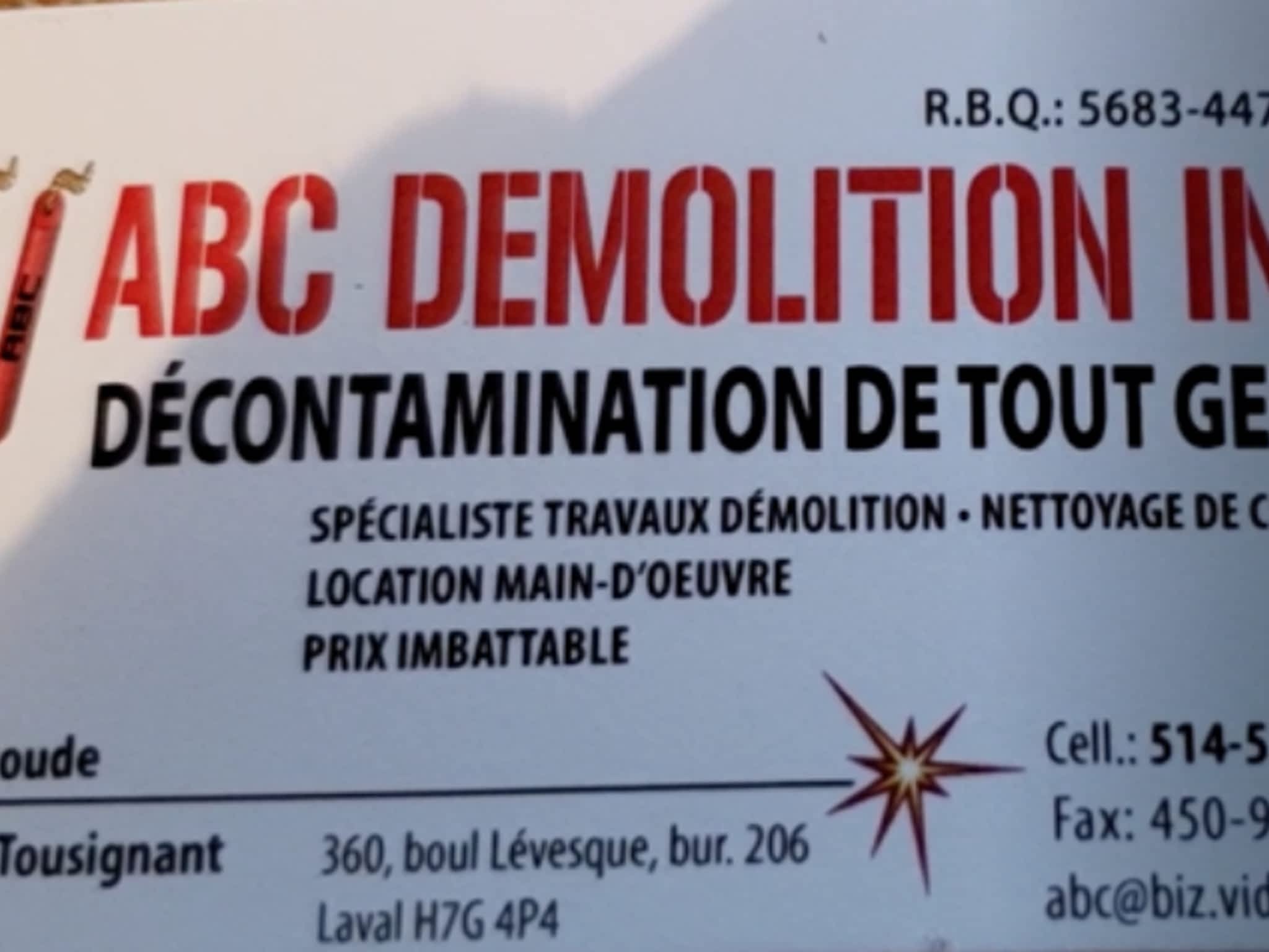 photo ABC Demolition Inc