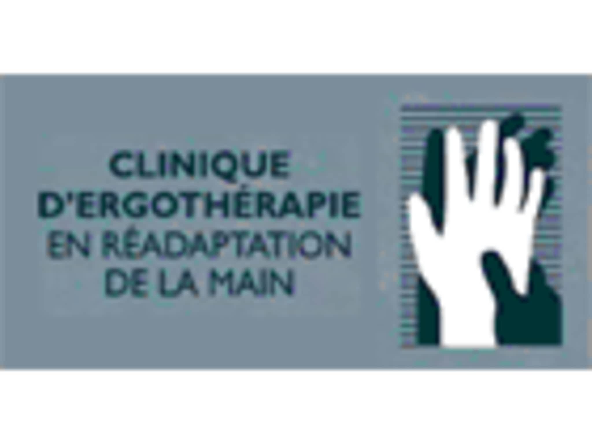 photo Clinique d'Ergothérapie en Réadaptation de La Main Inc