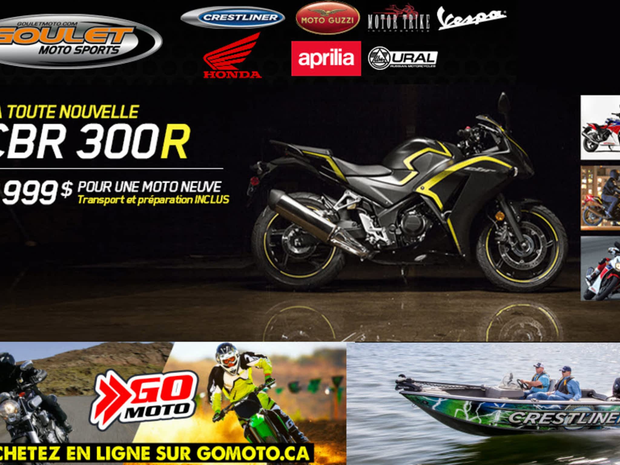 photo Goulet Moto Sports
