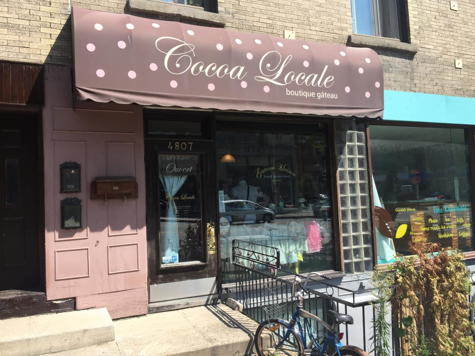 Cocoa Locale Opening Hours 4807, av du parc, Montréal, QC