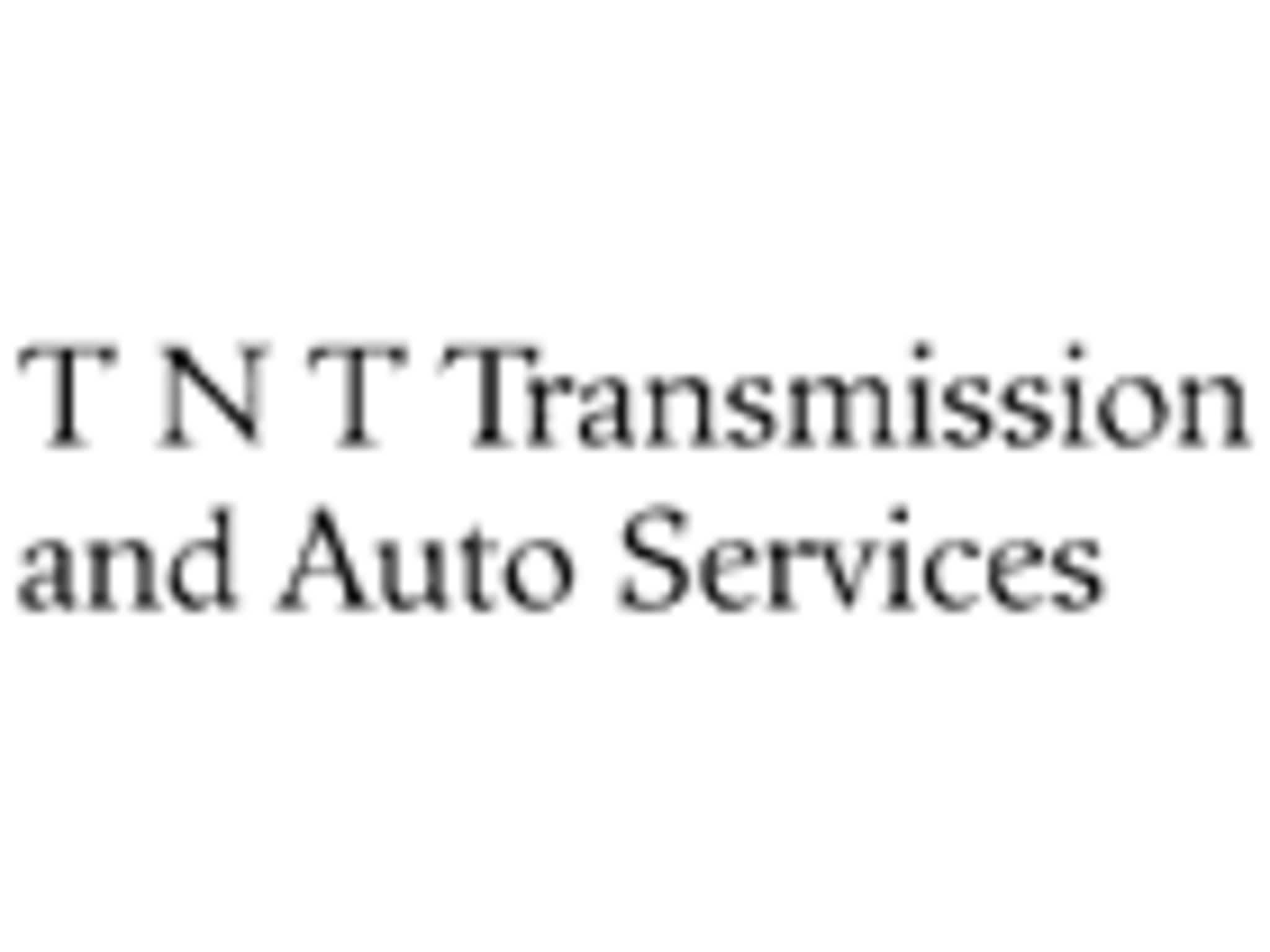 photo T N T Transmission and Automotive