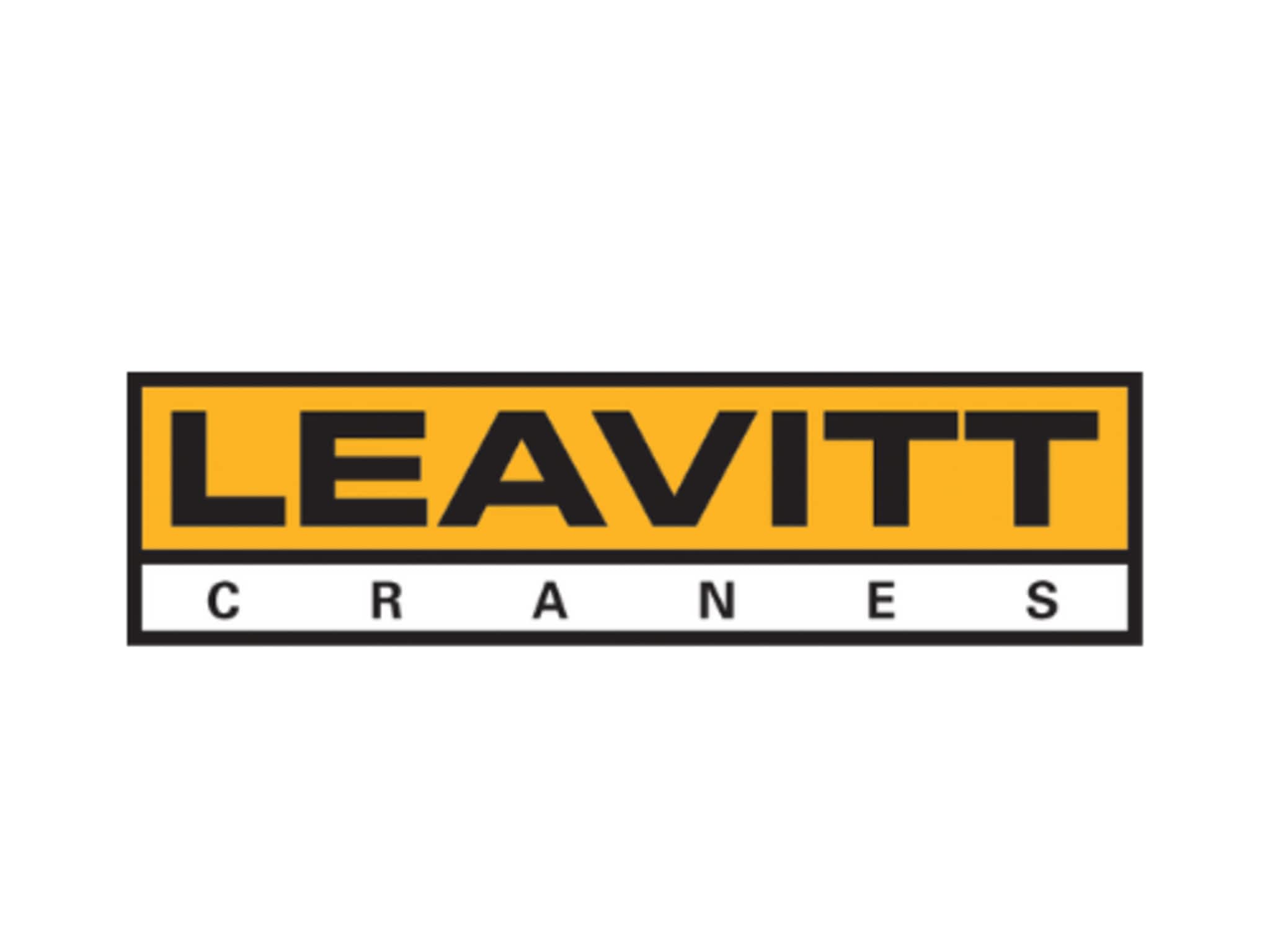 photo Leavitt Cranes